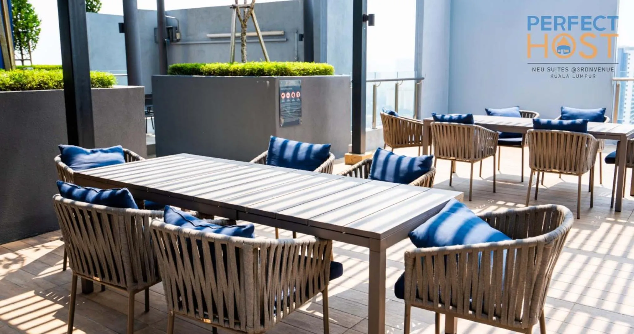 Seating area in Neu Suites @ 3rdNvenue by Perfect Host