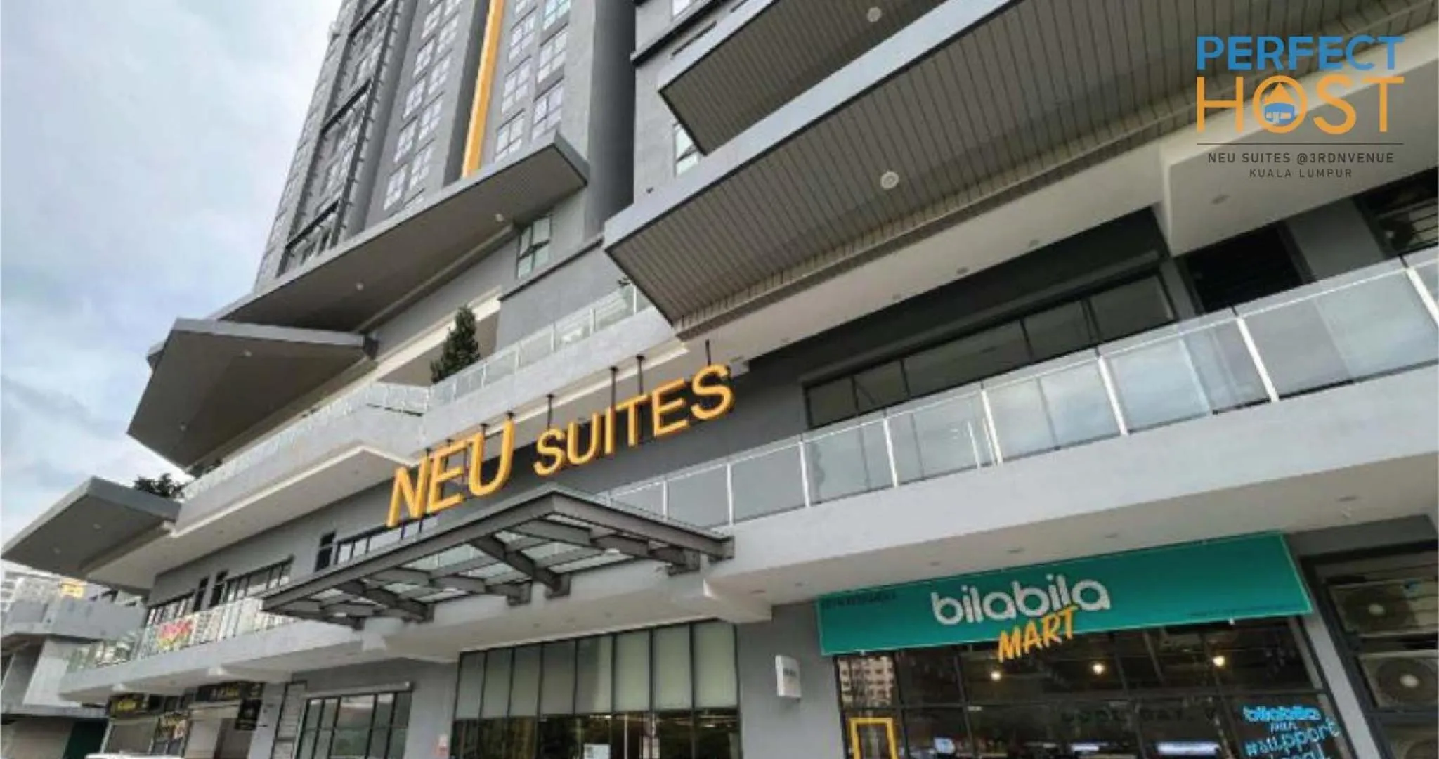 Property building in Neu Suites @ 3rdNvenue by Perfect Host