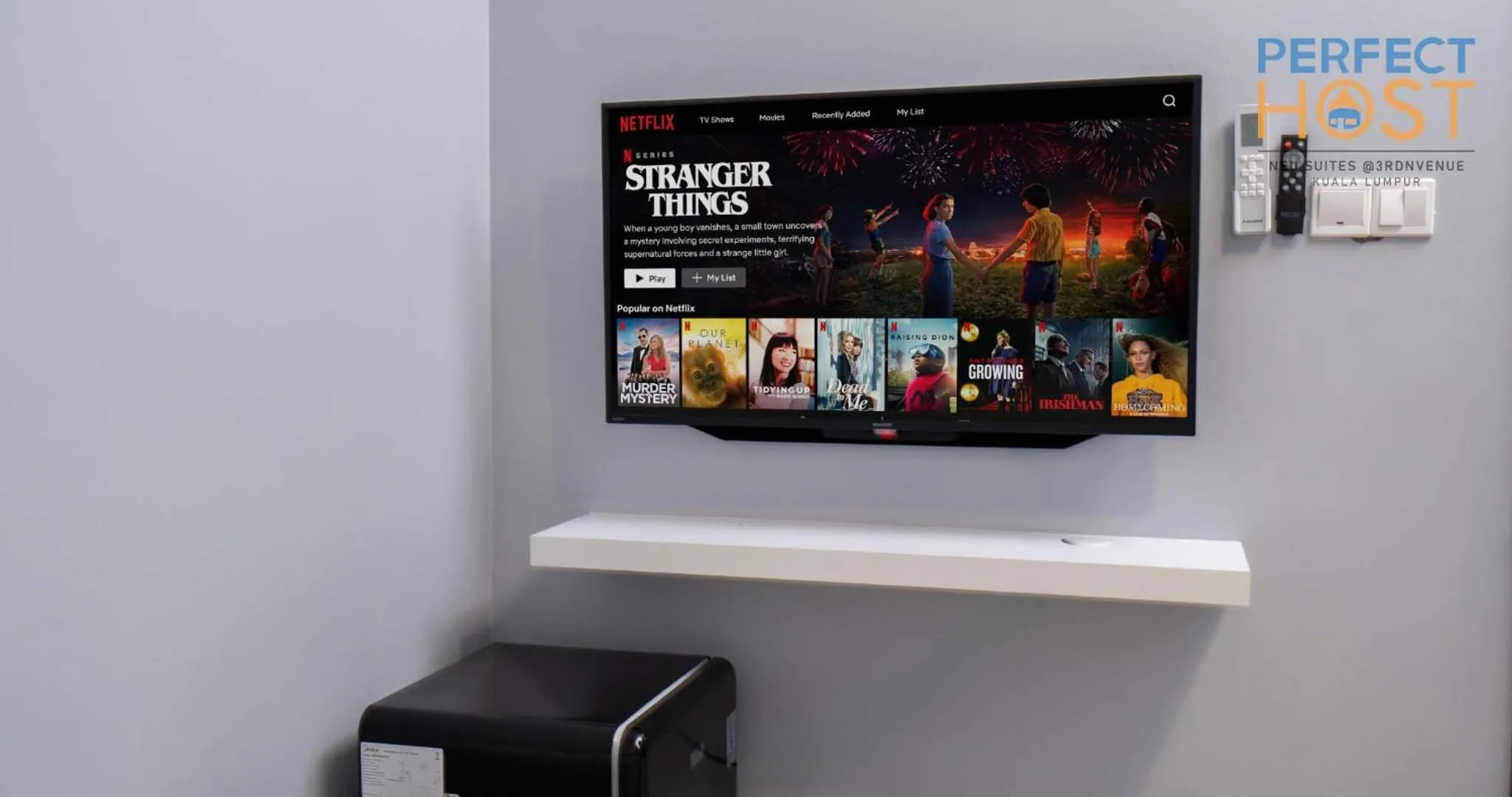 TV and multimedia in Neu Suites @ 3rdNvenue by Perfect Host