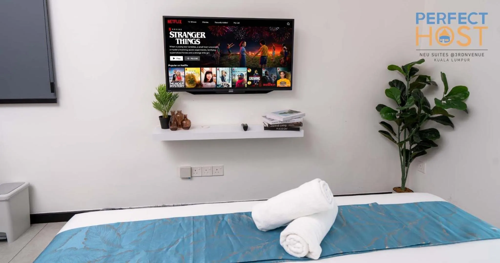 Bed in Neu Suites @ 3rdNvenue by Perfect Host