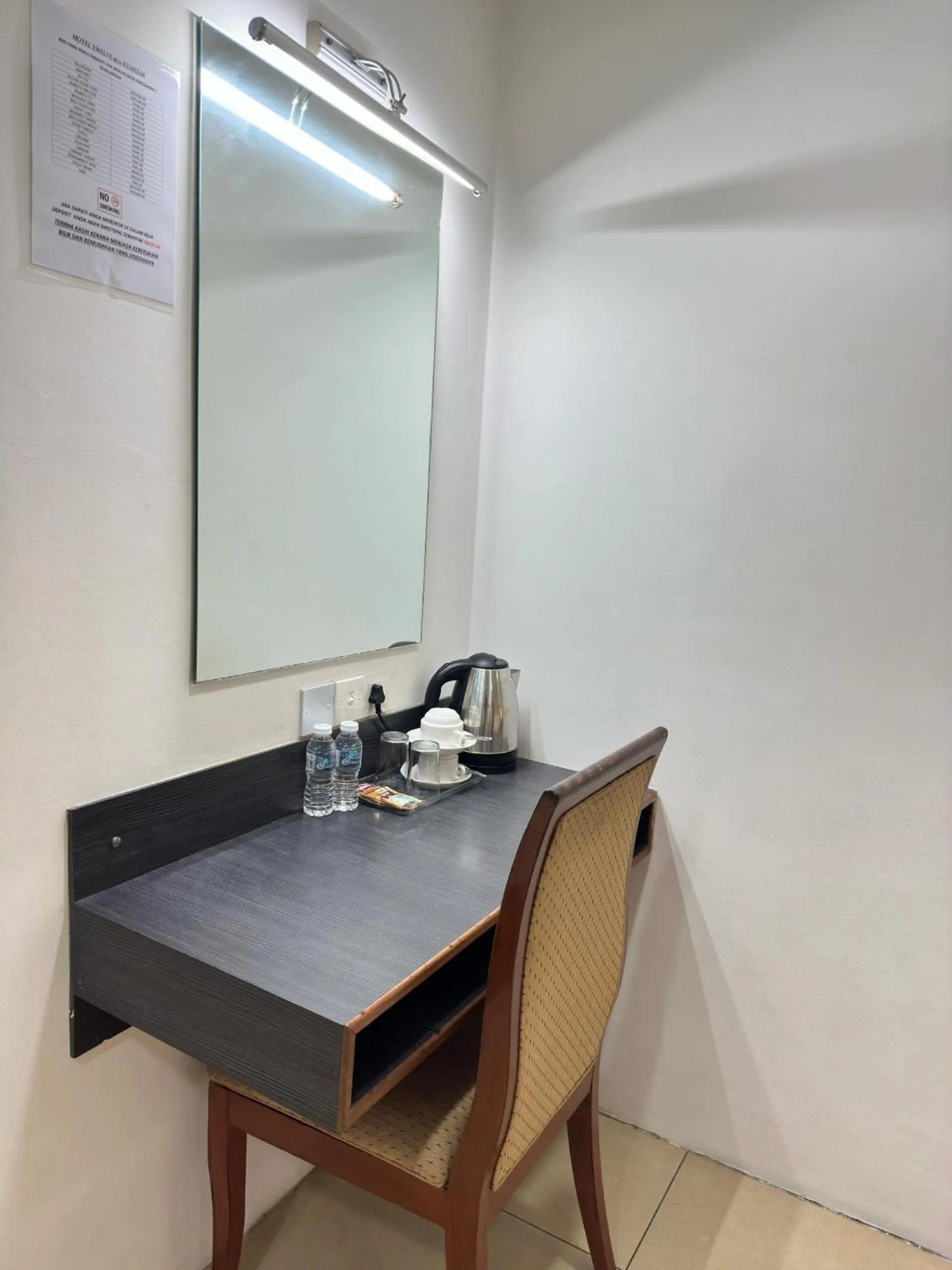 Bedroom in Hotel Twelve at 12 Kuantan Centre