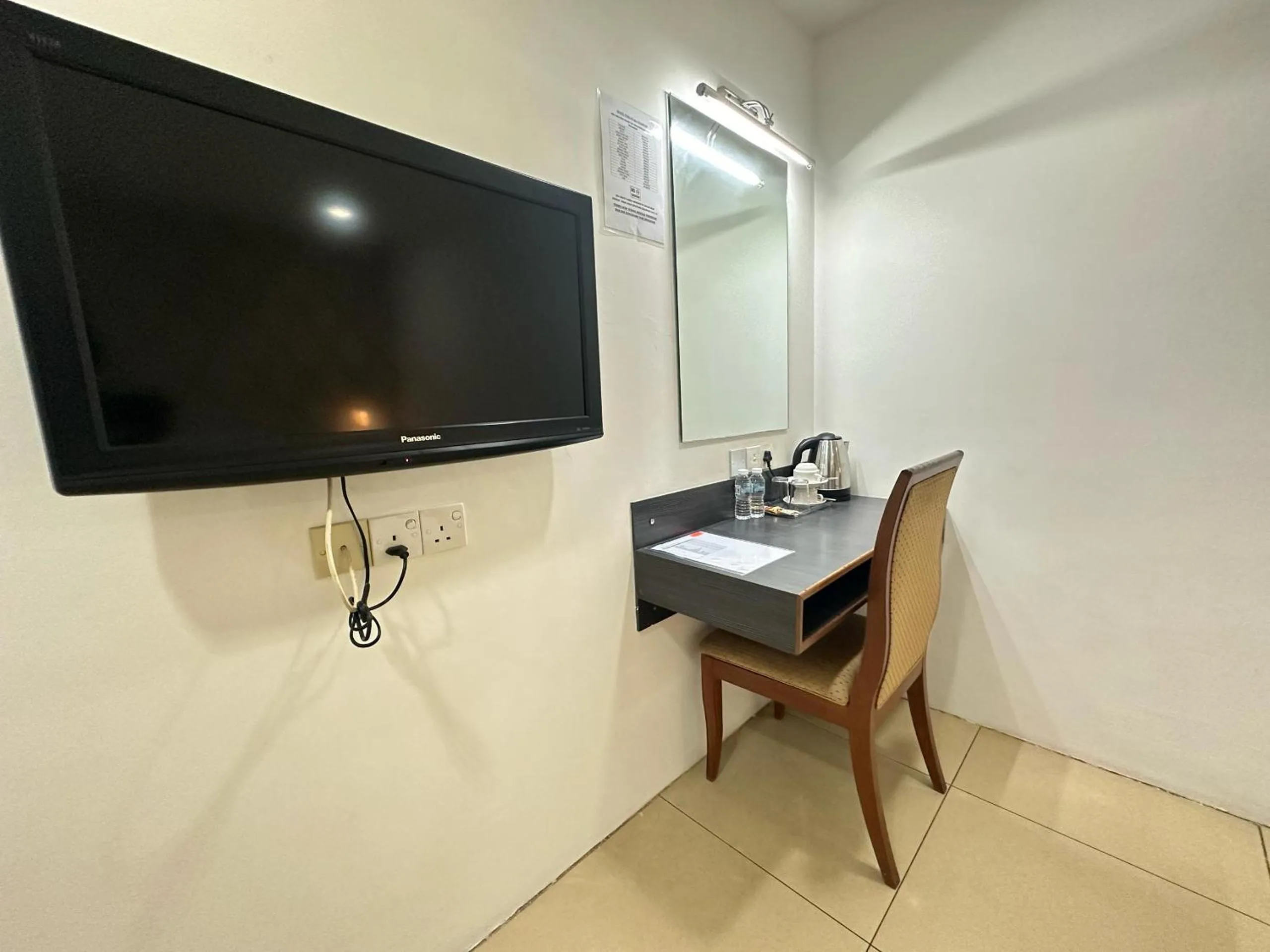 TV and multimedia in Hotel Twelve at 12 Kuantan Centre