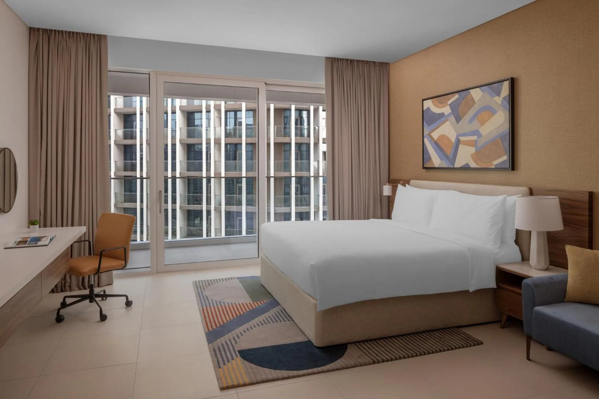 Photo of the whole room, Bed in Staybridge Suites Dubai Business Bay by IHG