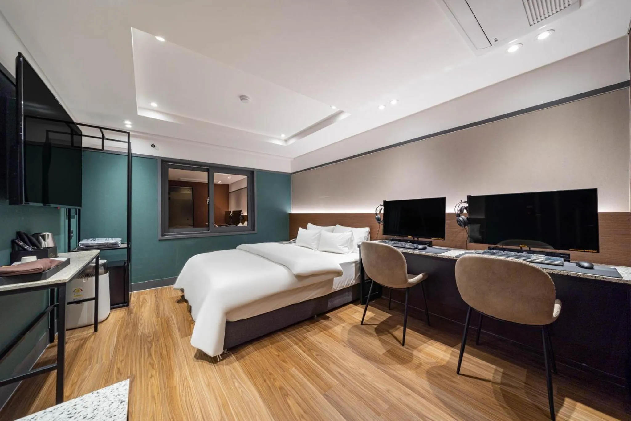 Bed in Jecheon The Wall Hotel