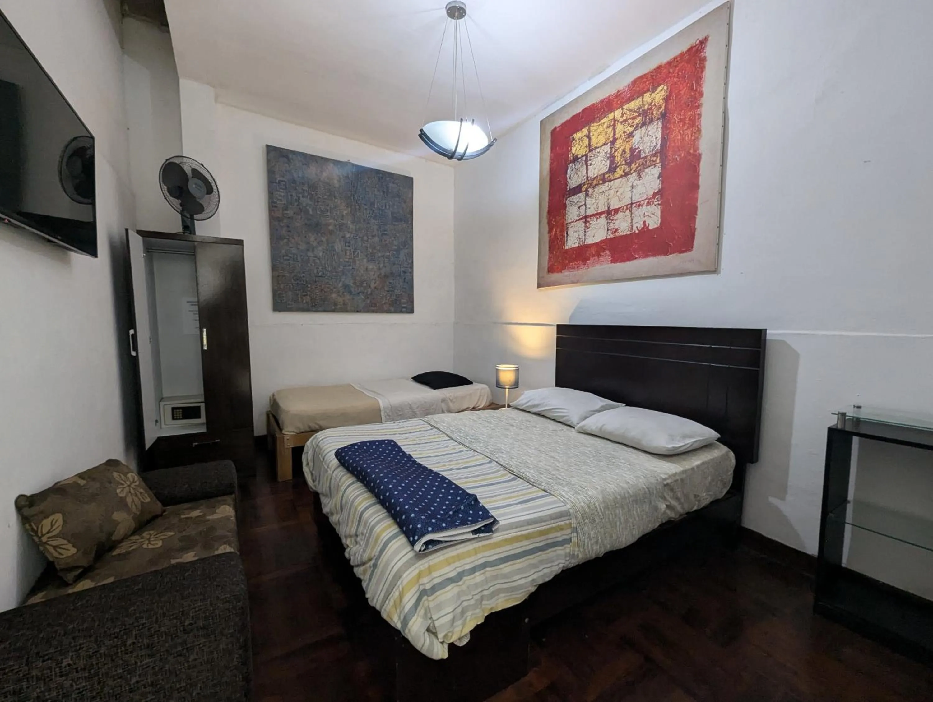 Bed in Hospedaje A Verde