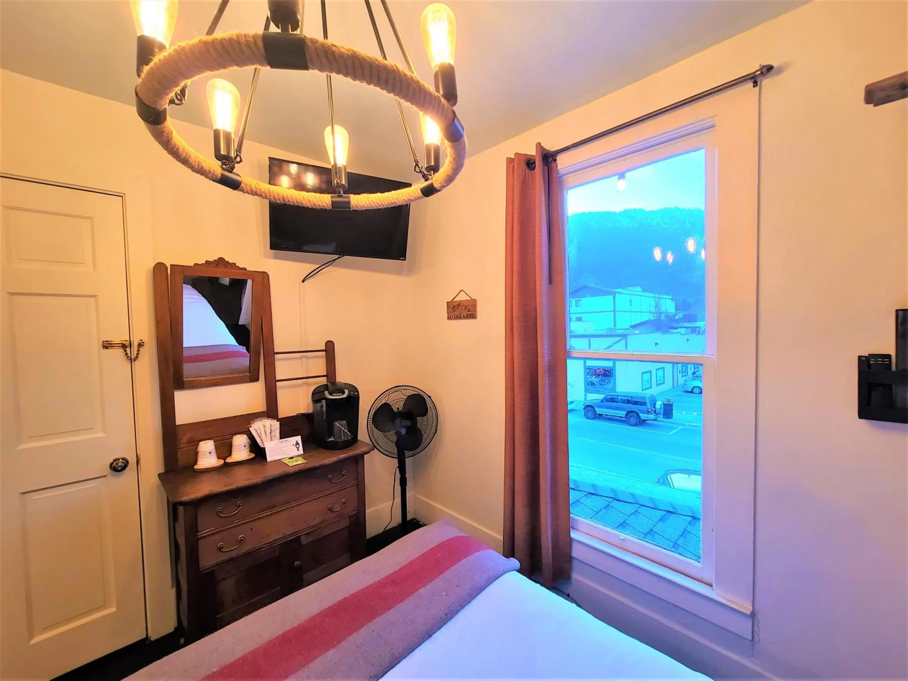 Bed in Mrs. Anderson's Lodging