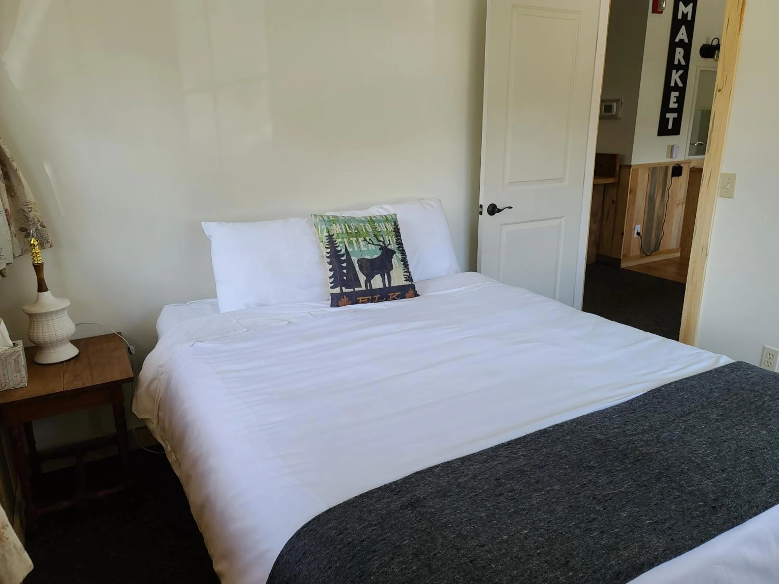 Bed in Mrs. Anderson's Lodging