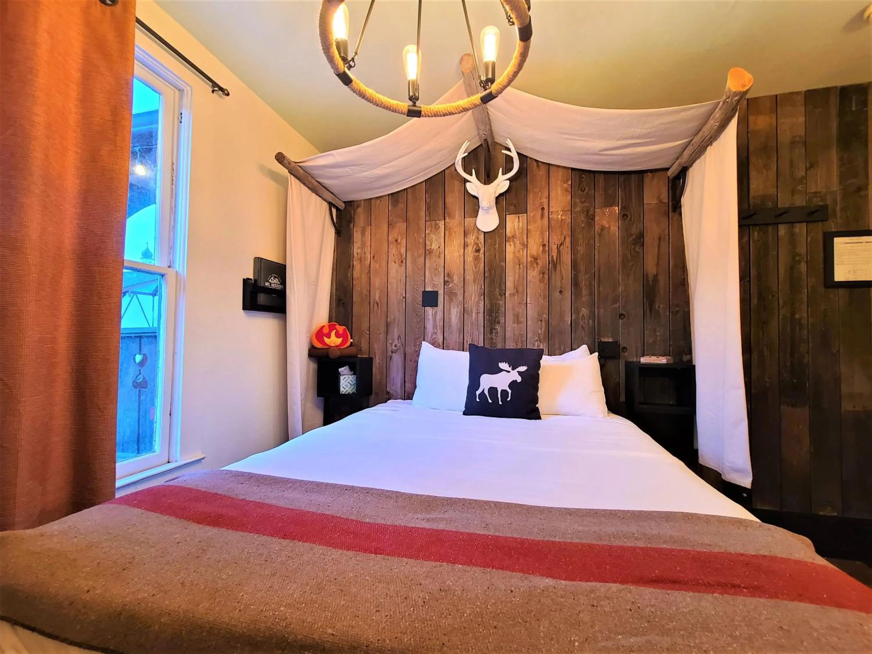 Bed in Mrs. Anderson's Lodging