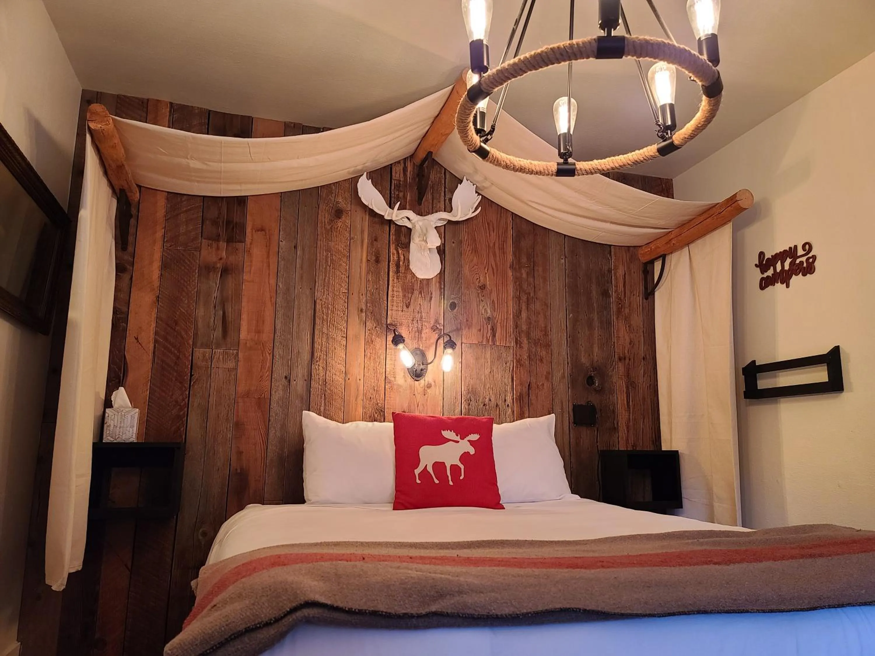 Bed in Mrs. Anderson's Lodging