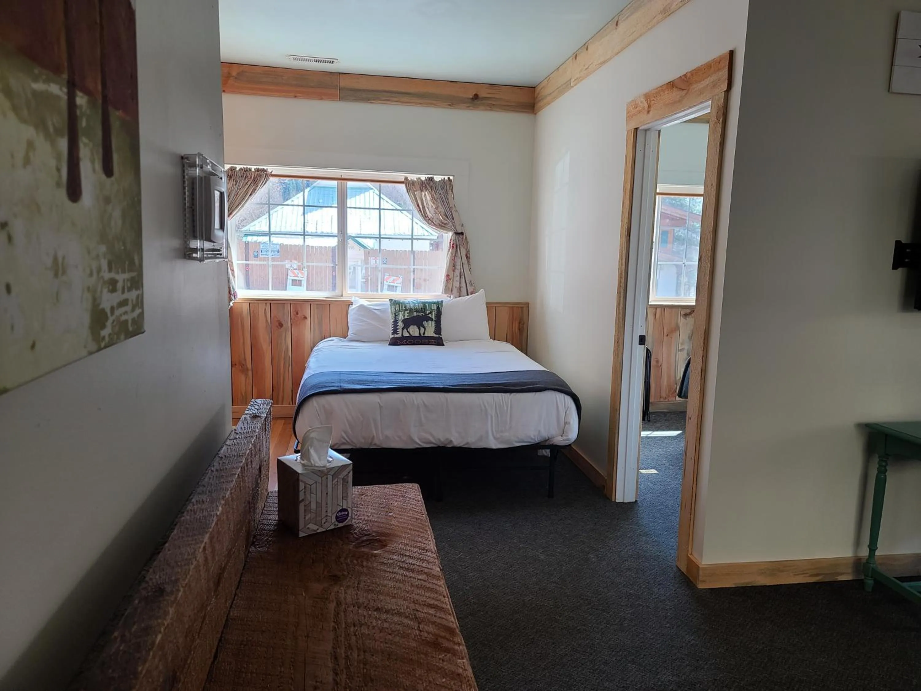 Bed in Mrs. Anderson's Lodging