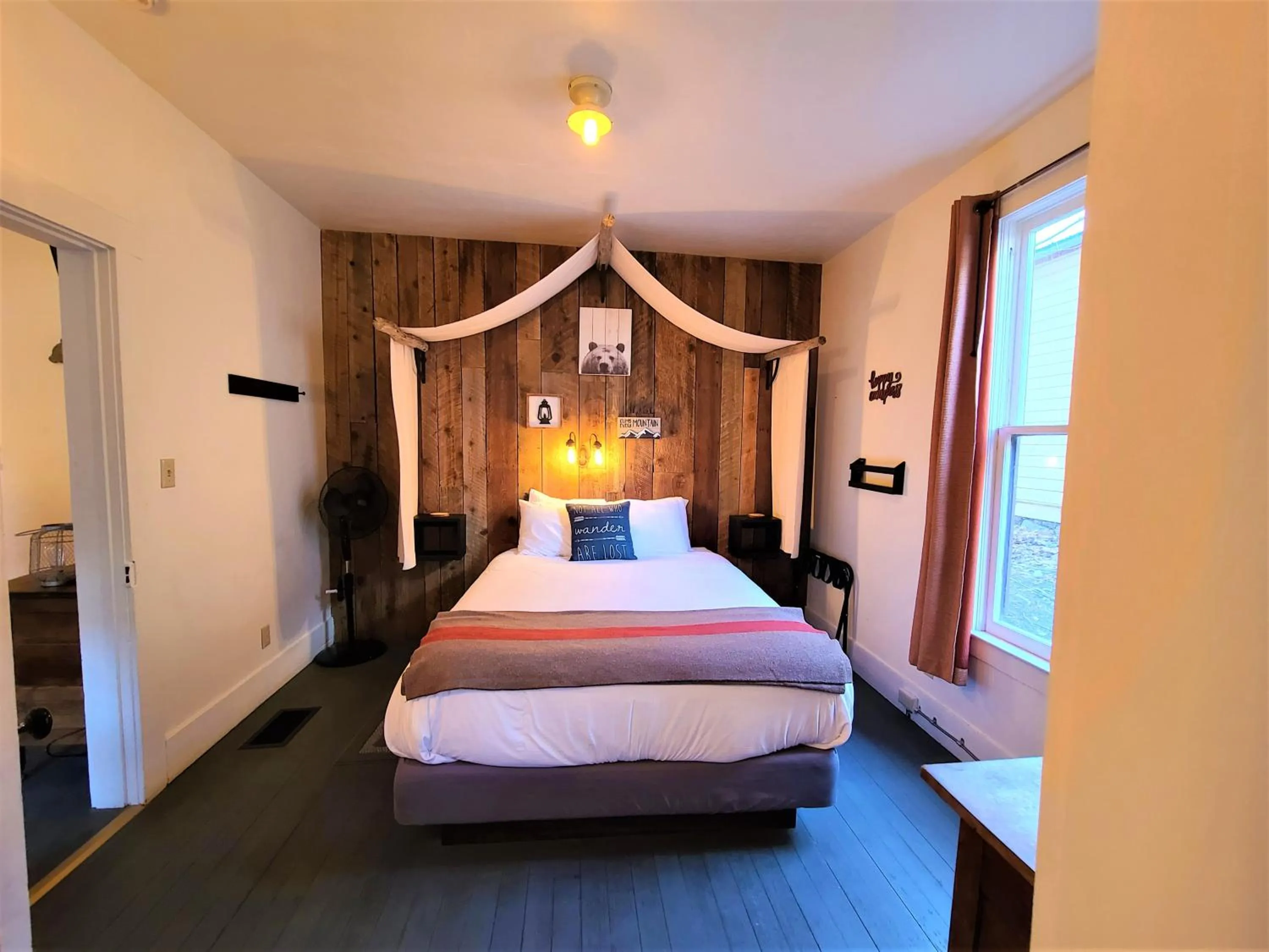 Bed in Mrs. Anderson's Lodging