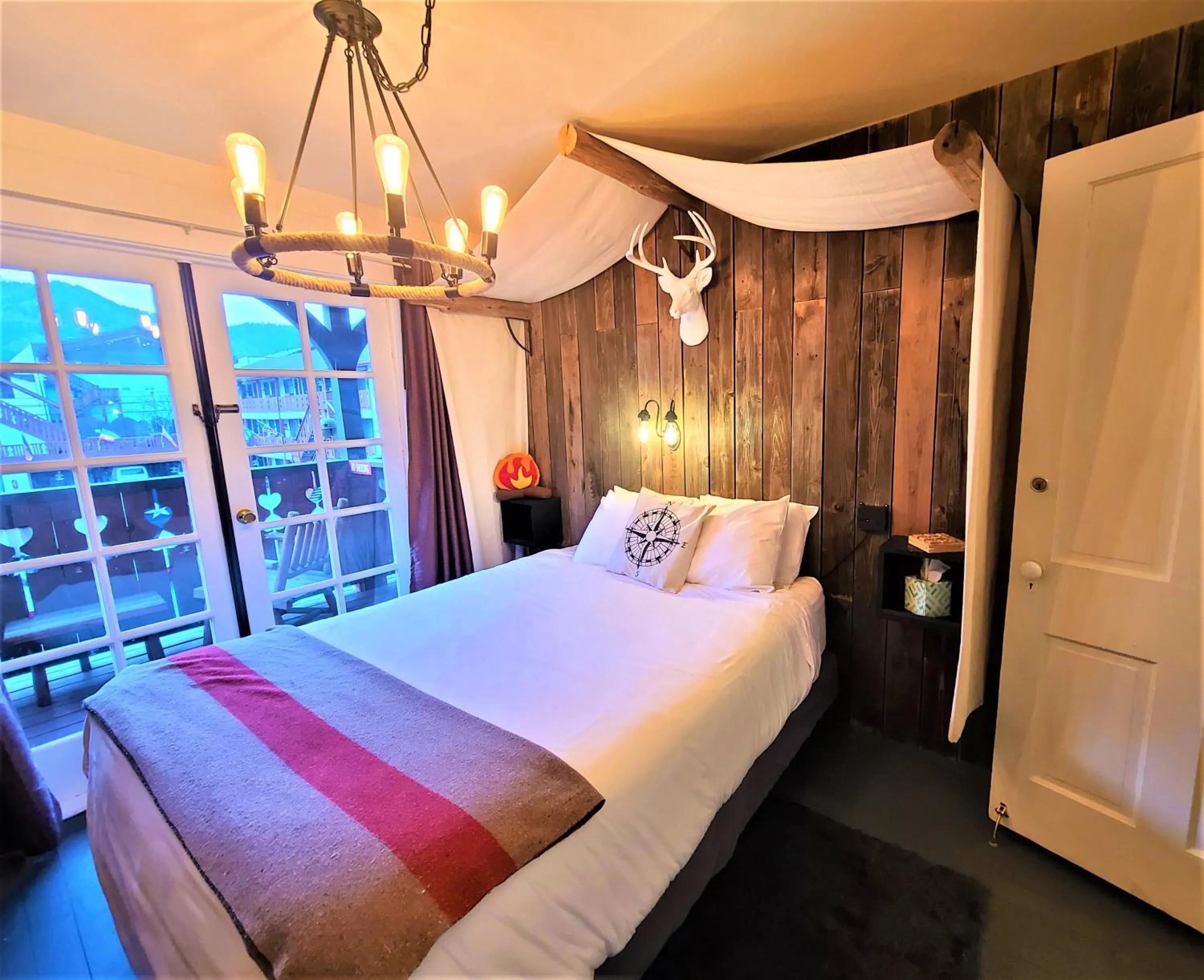 Bed in Mrs. Anderson's Lodging