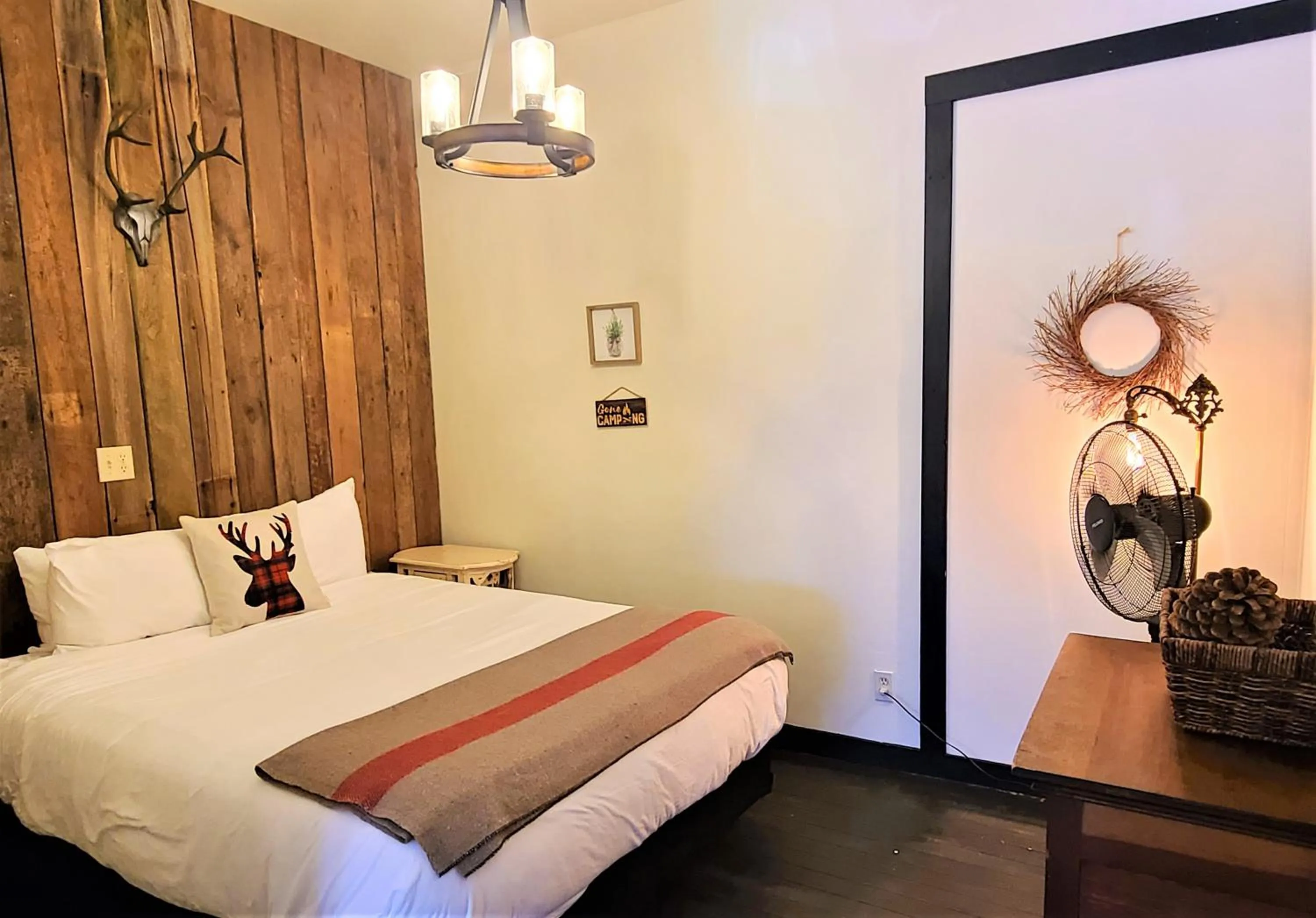 Bed in Mrs. Anderson's Lodging