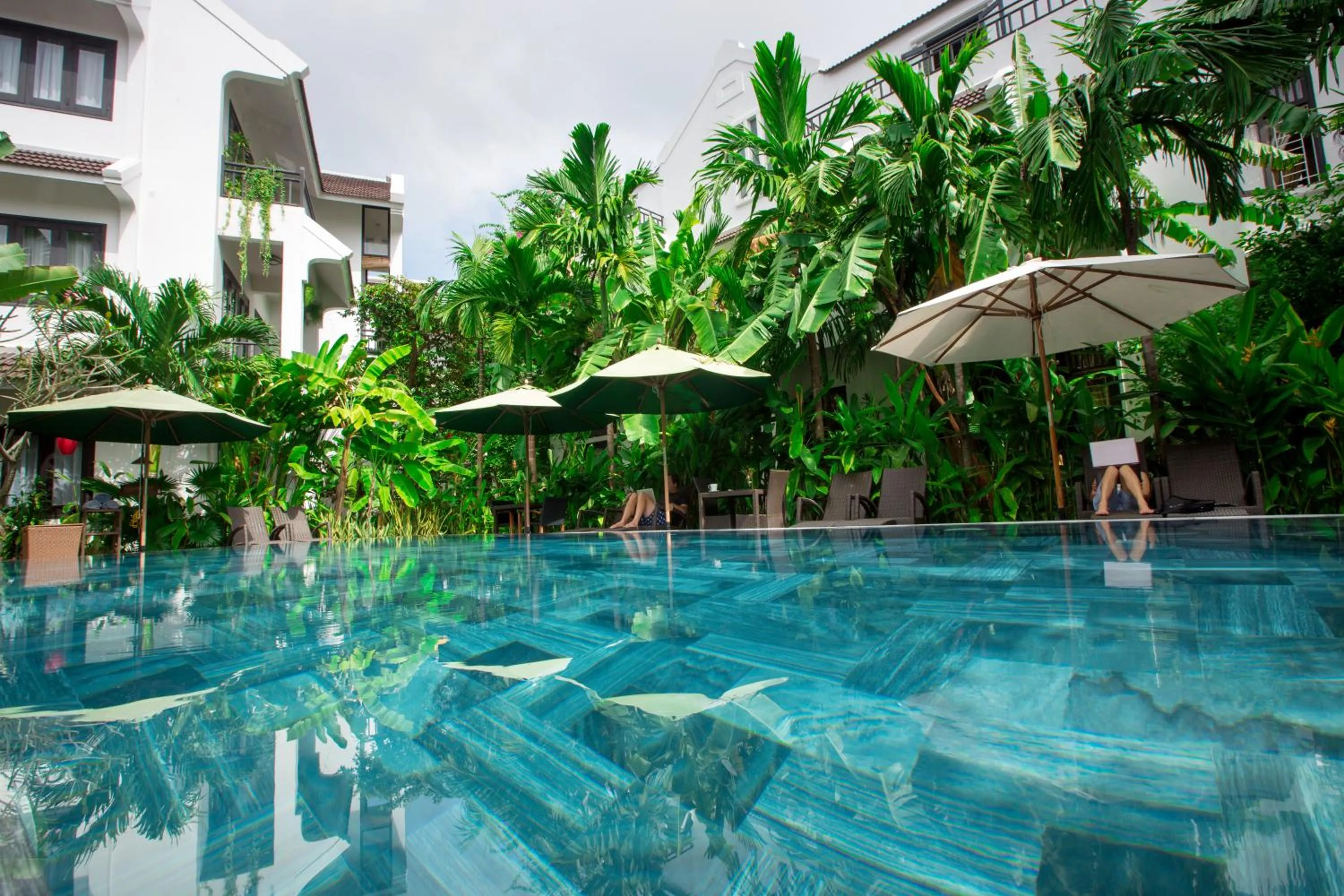 Swimming pool in East West Villa