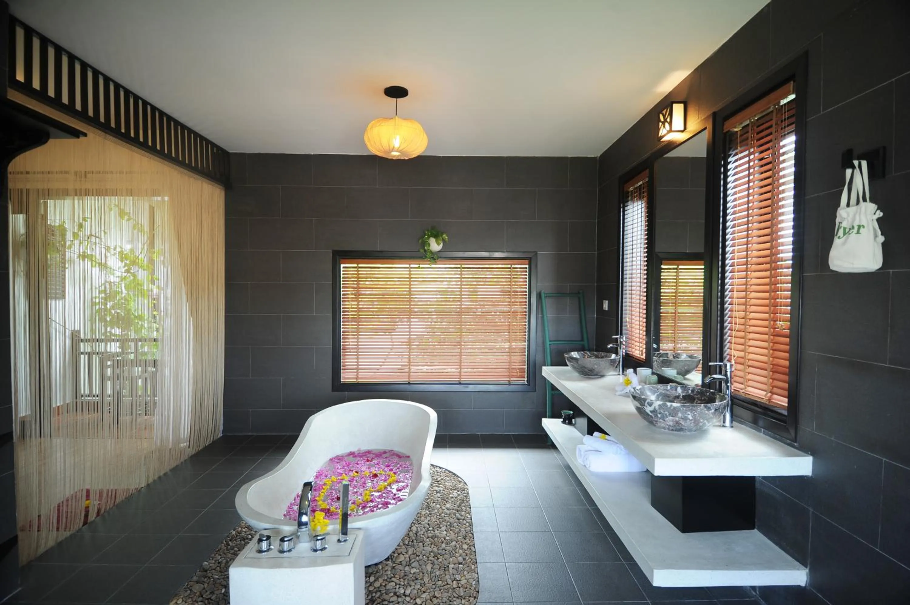 Bathroom in East West Villa