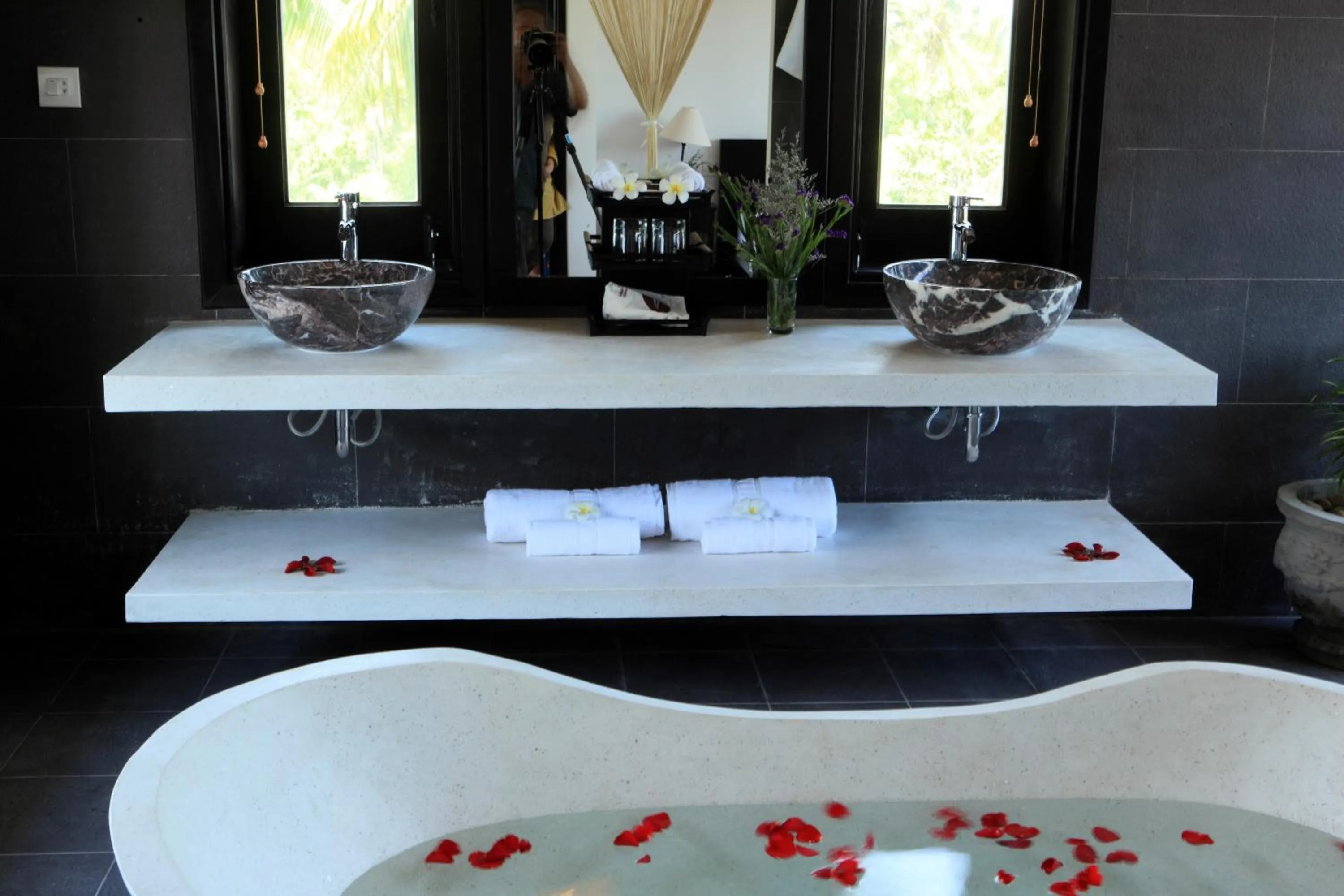 Bathroom in East West Villa