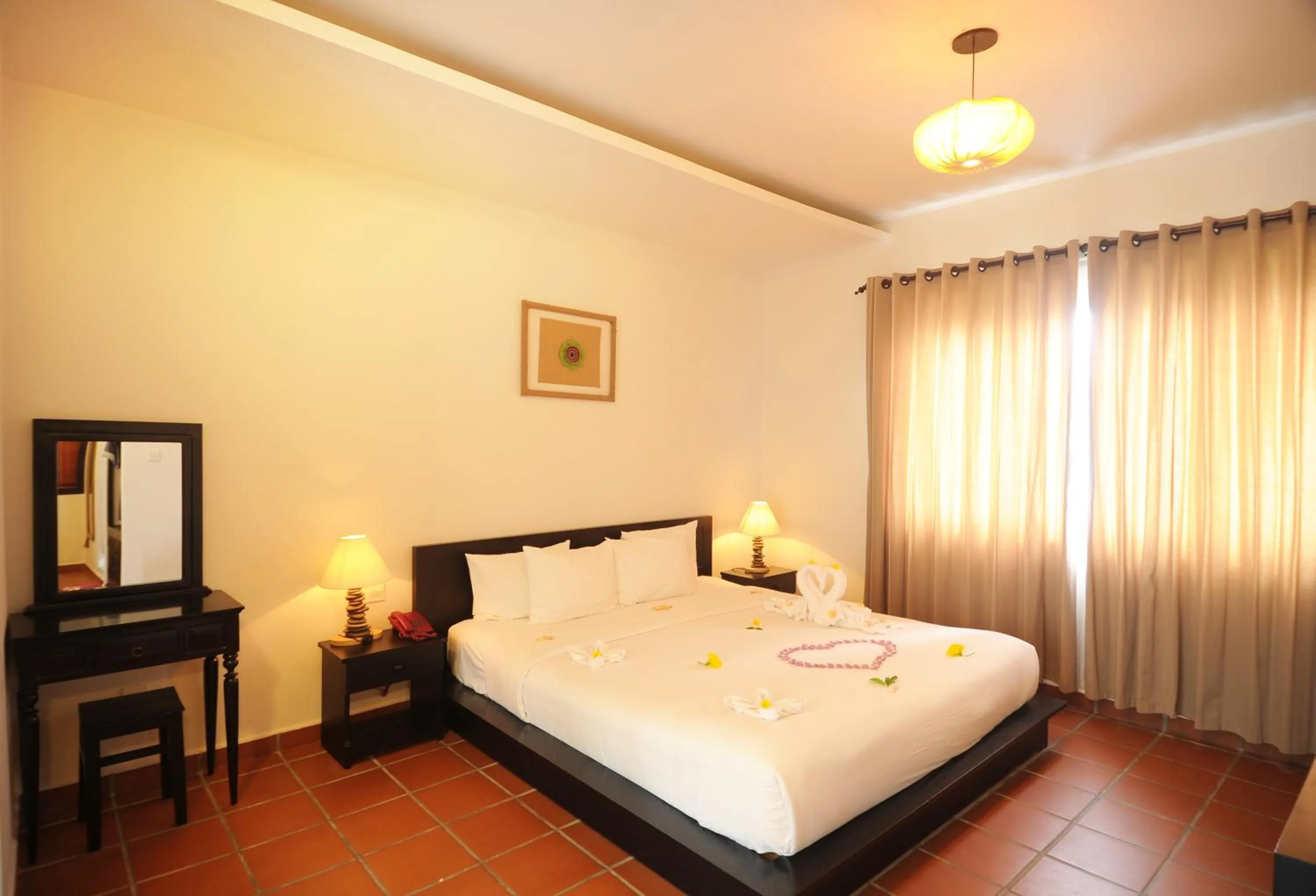 Bed in East West Villa