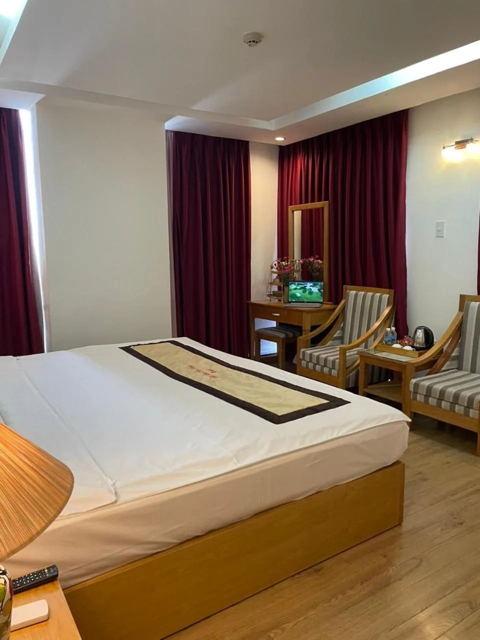 Bed in Nhat Linh Hotel & Suites Da Nang