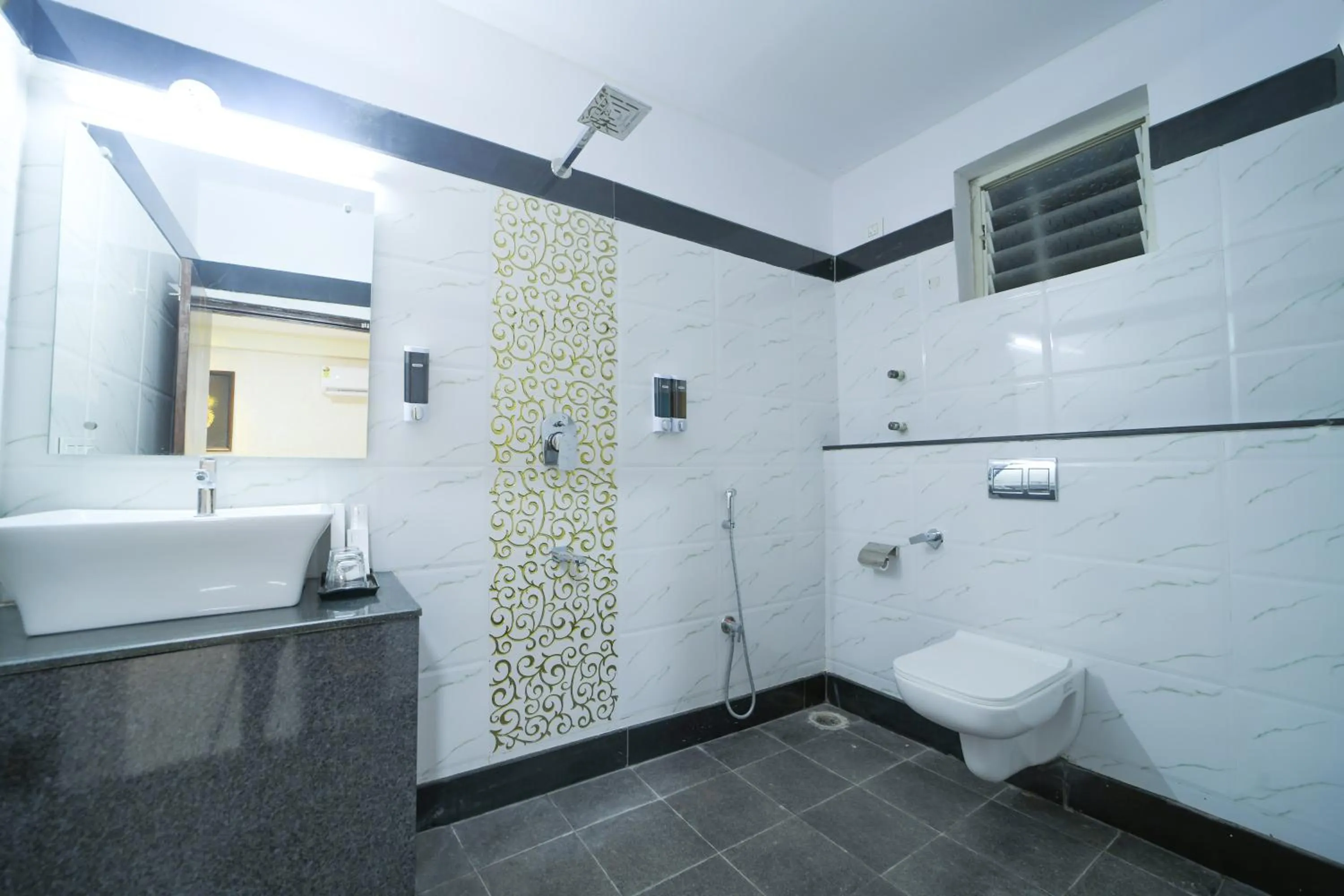 Toilet in Hotel CN Windsor Chikmagaluru