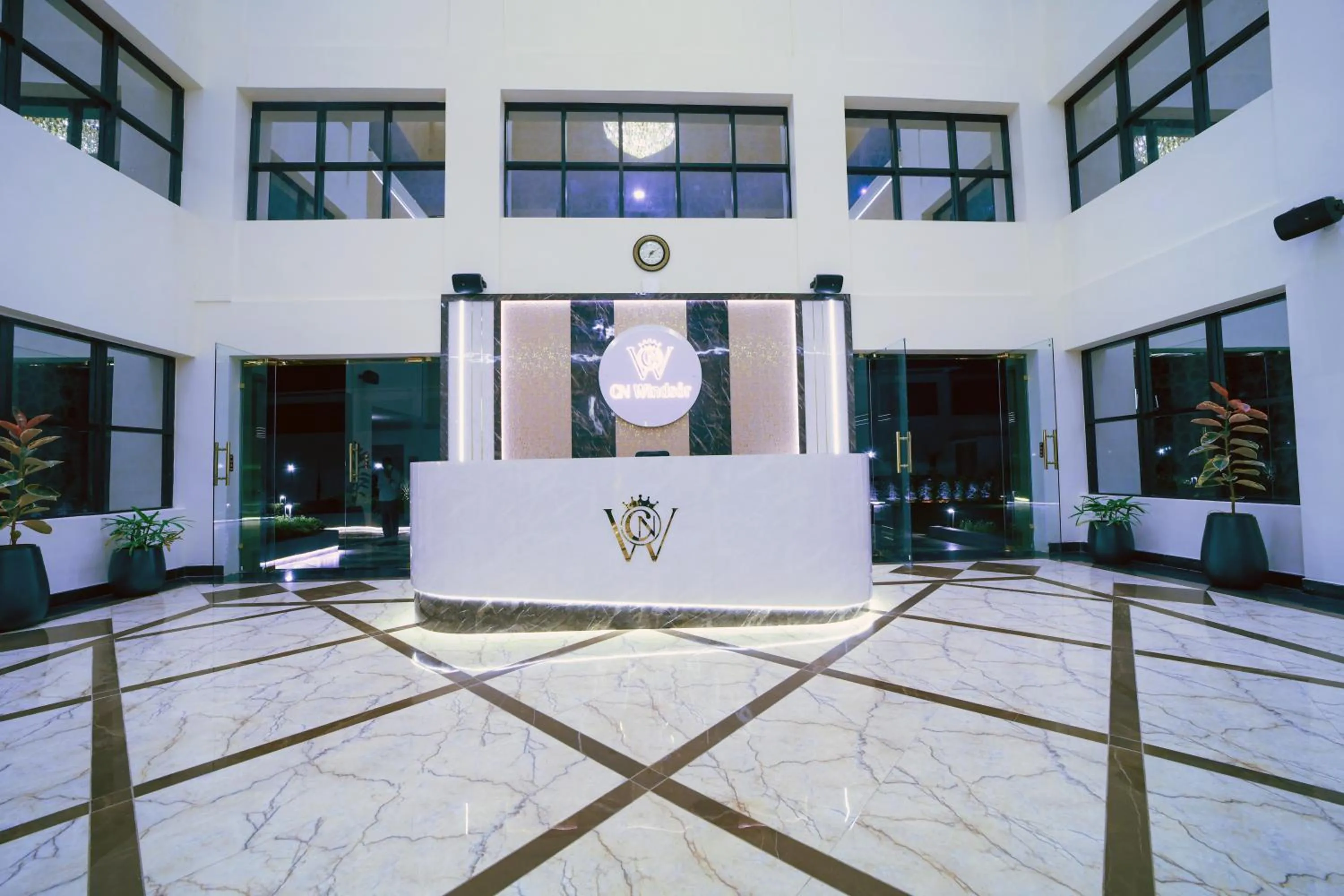 Lobby or reception in Hotel CN Windsor Chikmagaluru