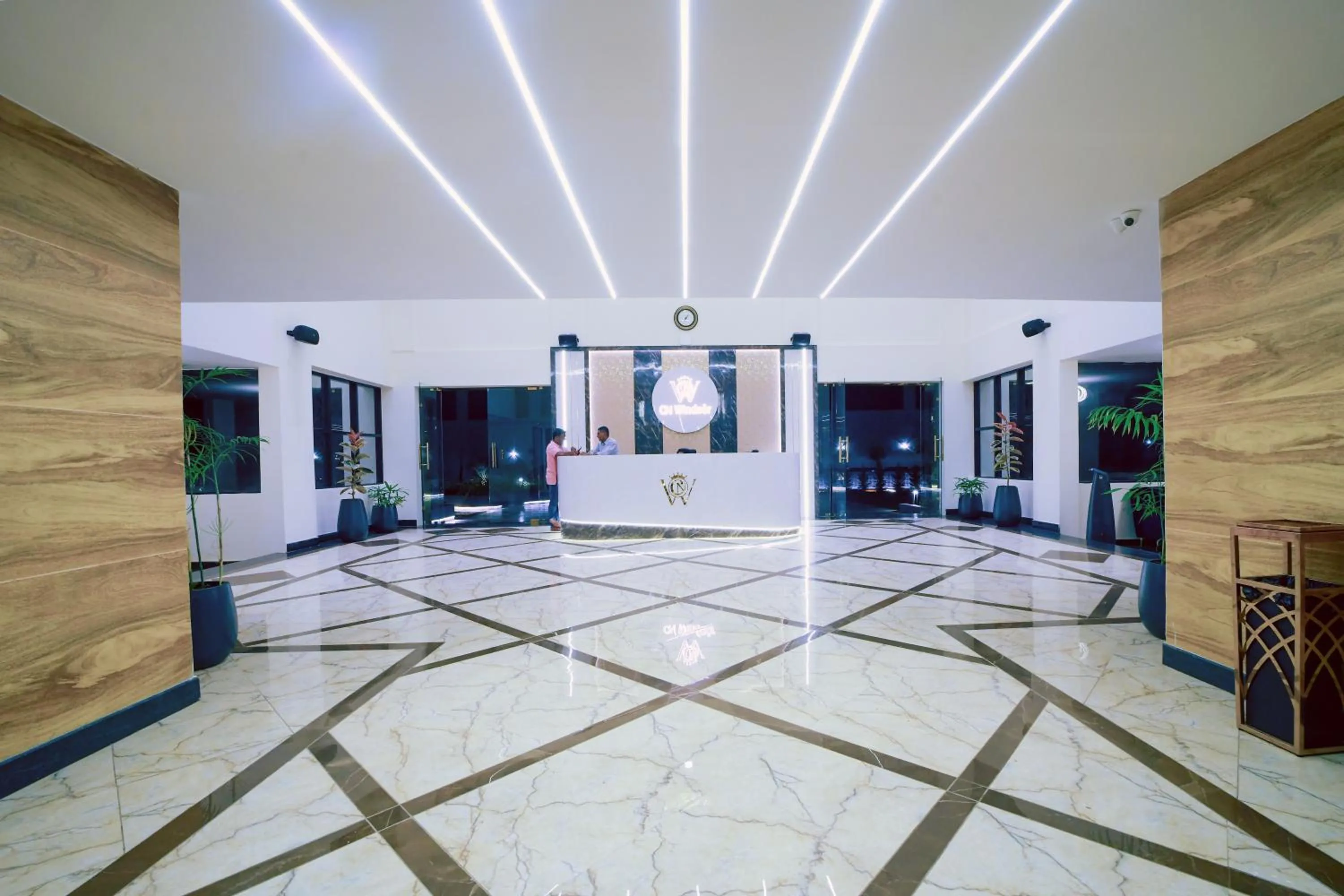 Lobby or reception in Hotel CN Windsor Chikmagaluru
