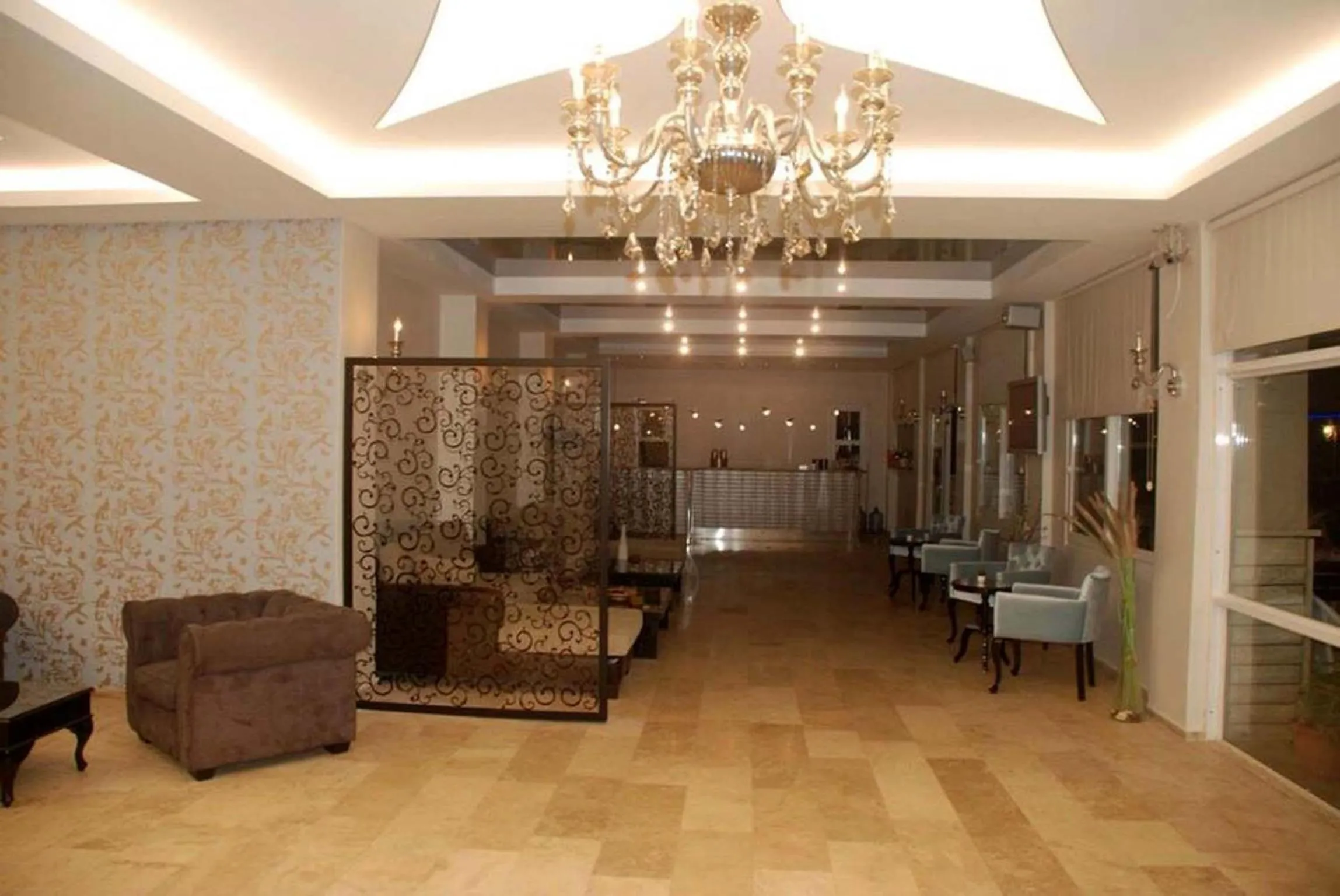 Lobby or reception in Sunset Hotel Dikili