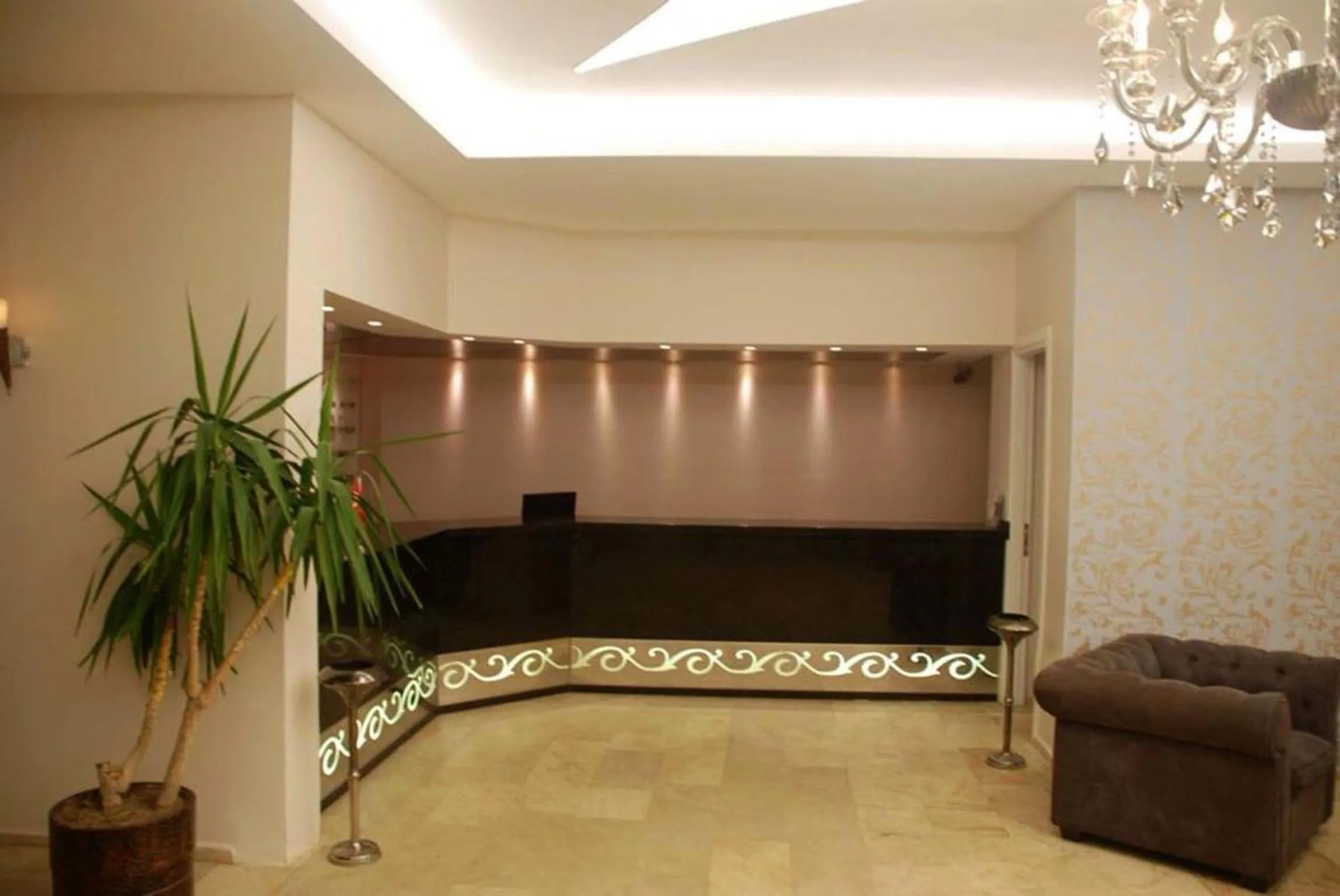 Lobby or reception in Sunset Hotel Dikili