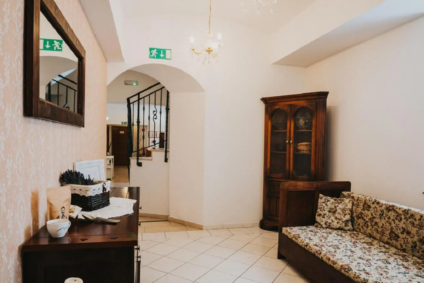 Lobby or reception in Guesthouse Bistra