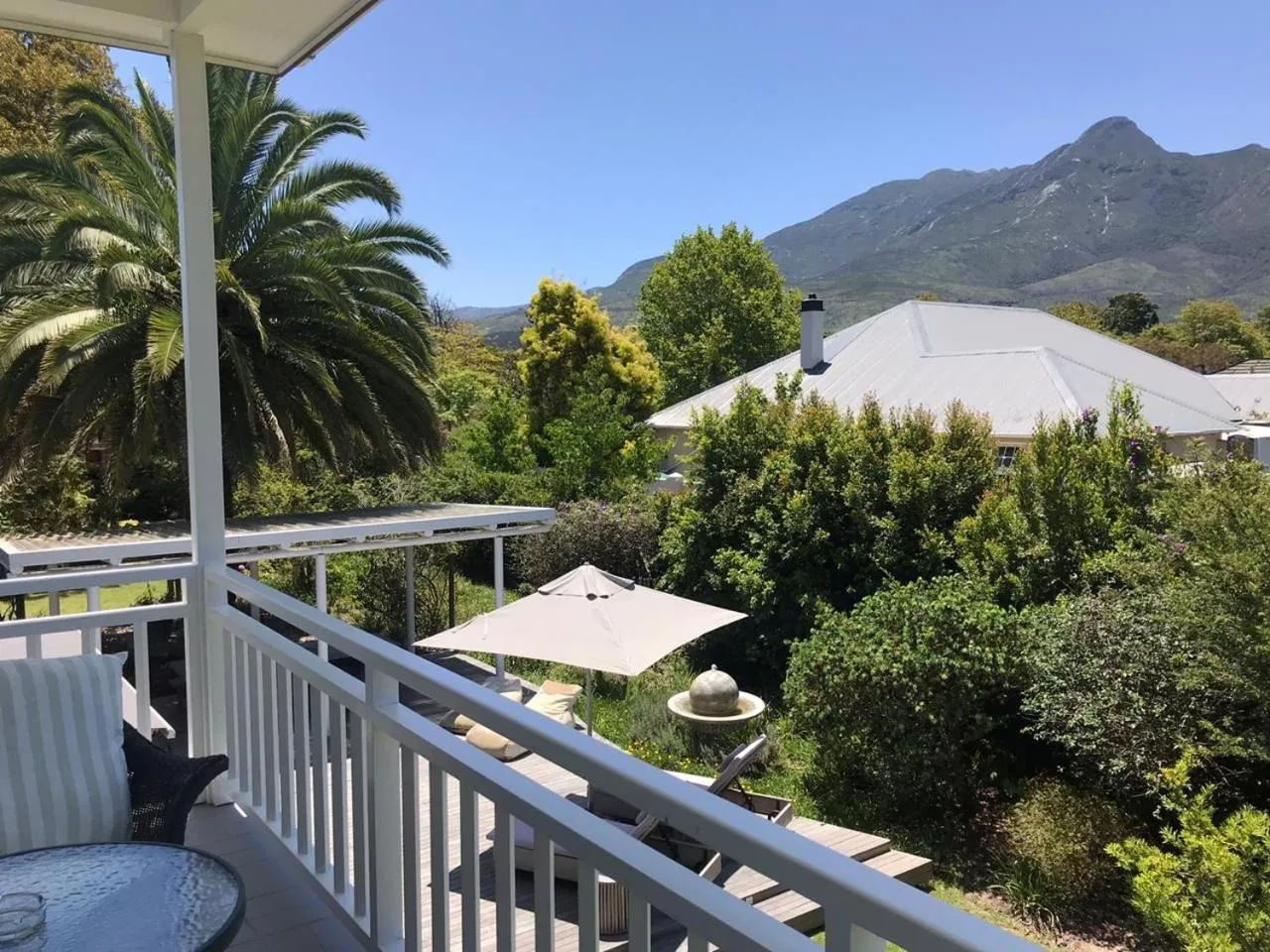 Balcony/Terrace in Oude Berg Guesthouse - 10 Caledon Street