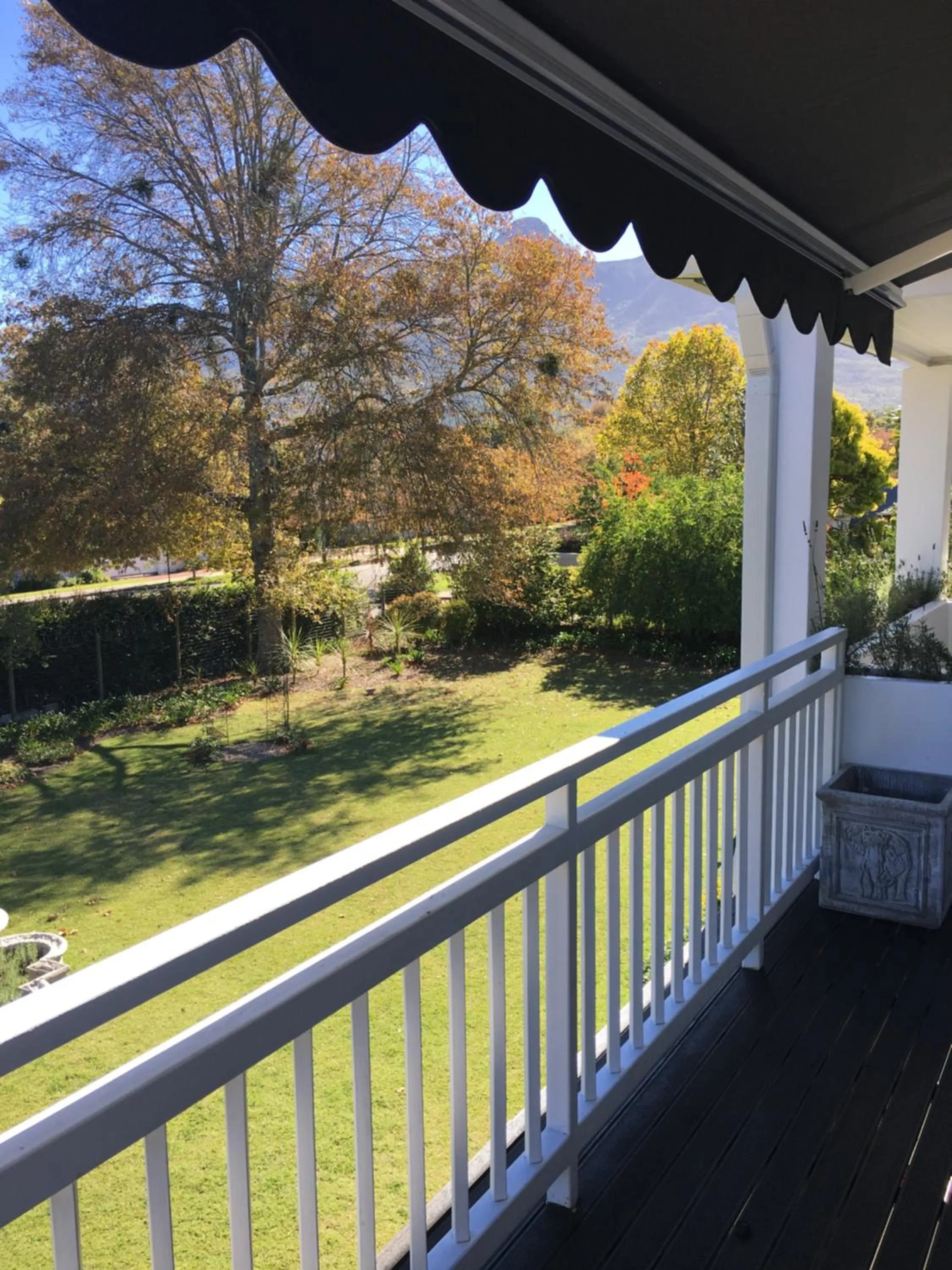 Balcony/Terrace in Oude Berg Guesthouse - 10 Caledon Street