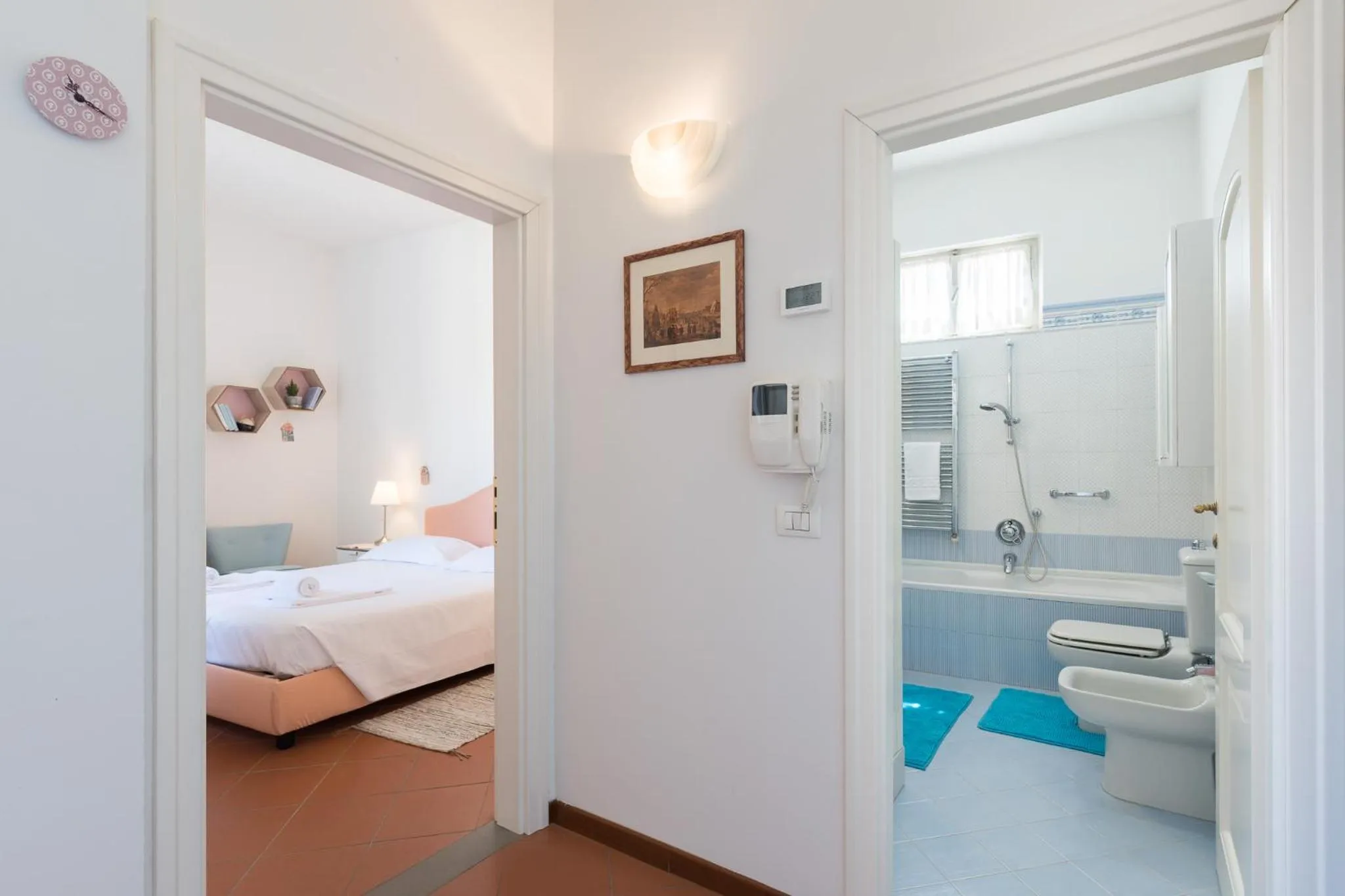 Toilet, Bed in Ognissanti Design by Mmega