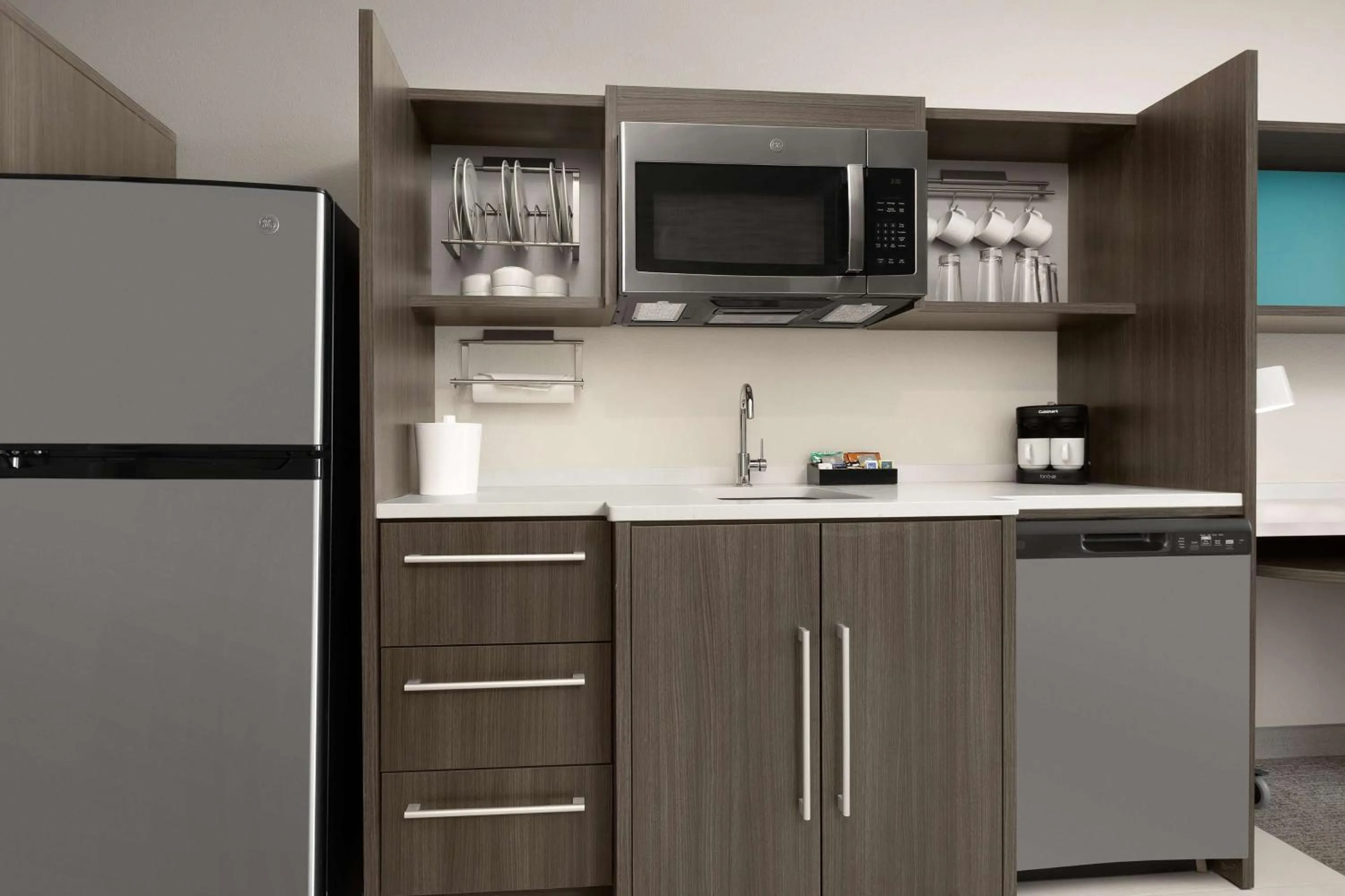 Kitchen or kitchenette in Home2 Suites By Hilton Abilene Southwest