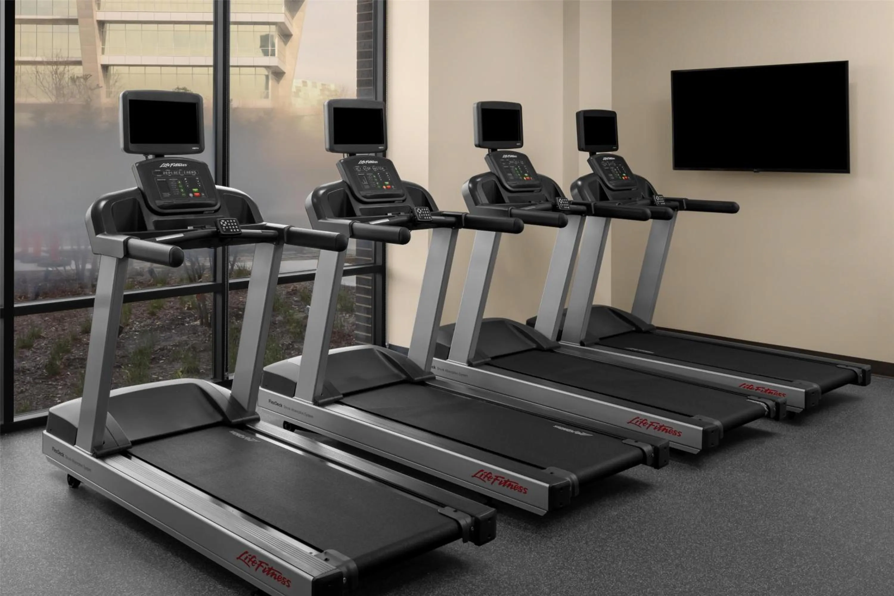 Fitness centre/facilities in Homewood Suites By Hilton Grand Prairie At EpicCentral