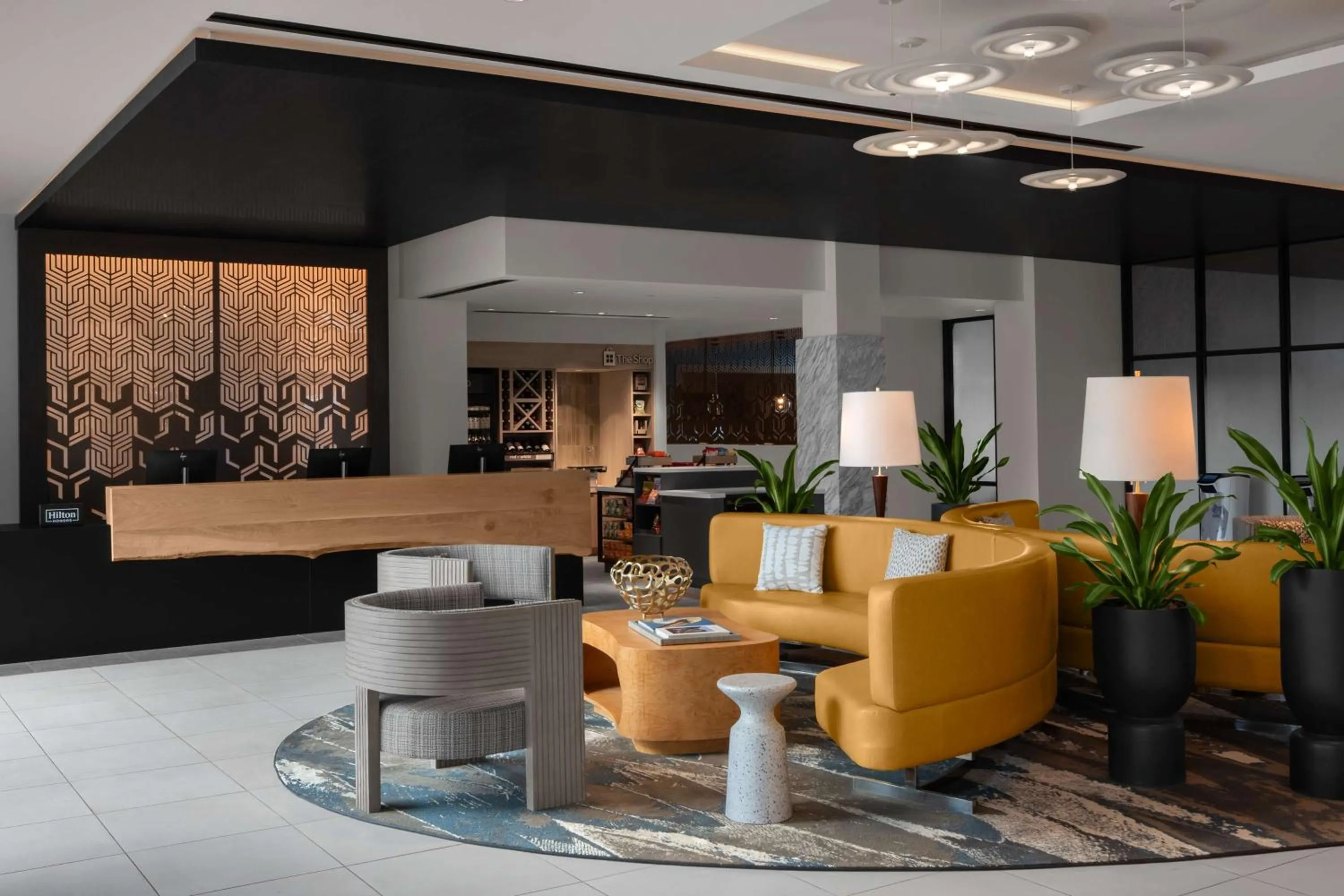 Lobby or reception in Homewood Suites By Hilton Grand Prairie At EpicCentral