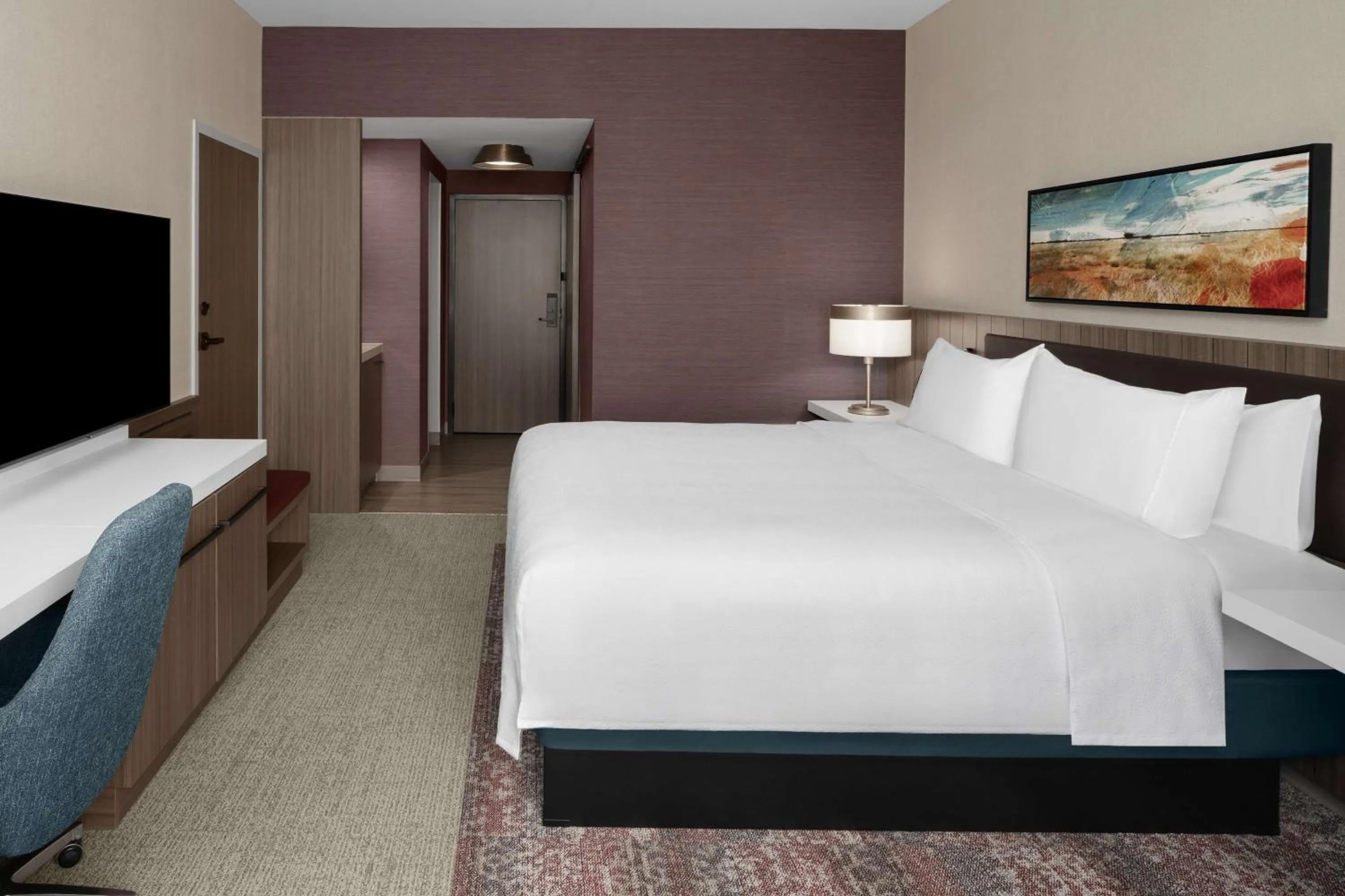 Bed in Hilton Garden Inn Grand Prairie At EpicCentral