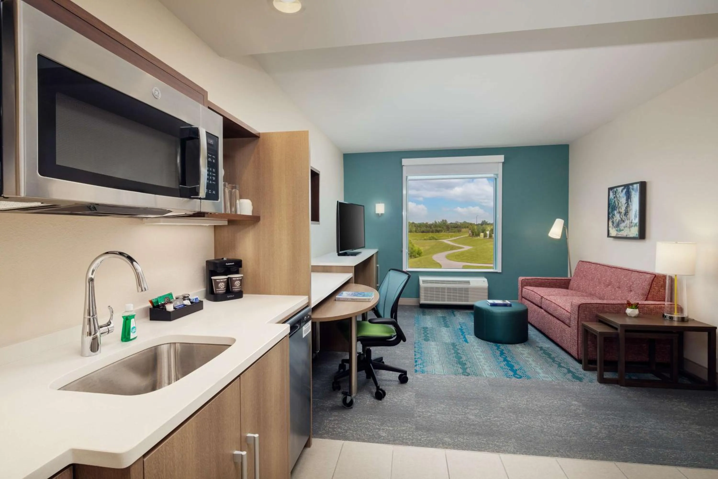 Living room in Home2 Suites By Hilton Lake Mary Orlando