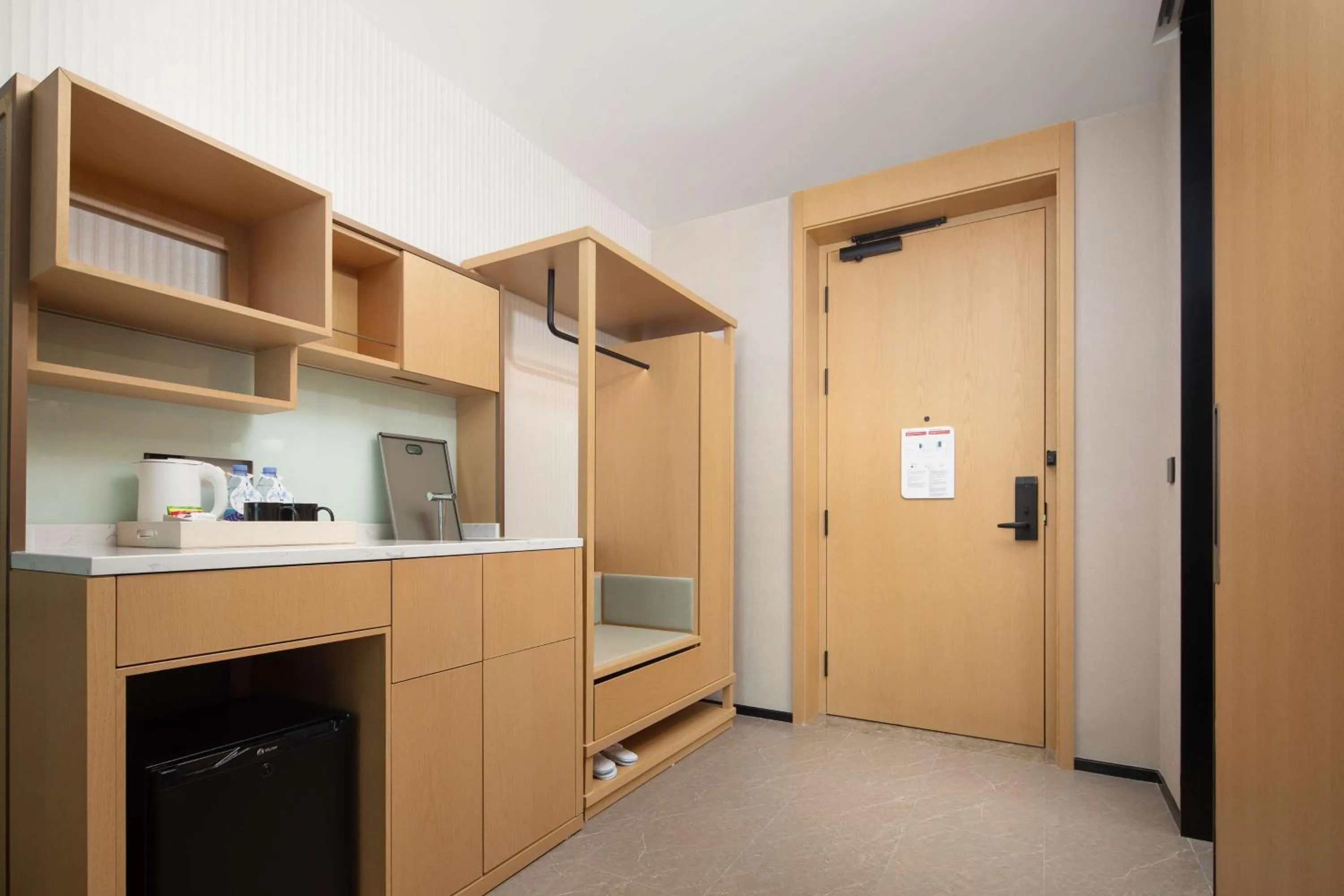 Kitchen or kitchenette in Hilton Garden Inn Shenzhen Guangming Hongqiao Park