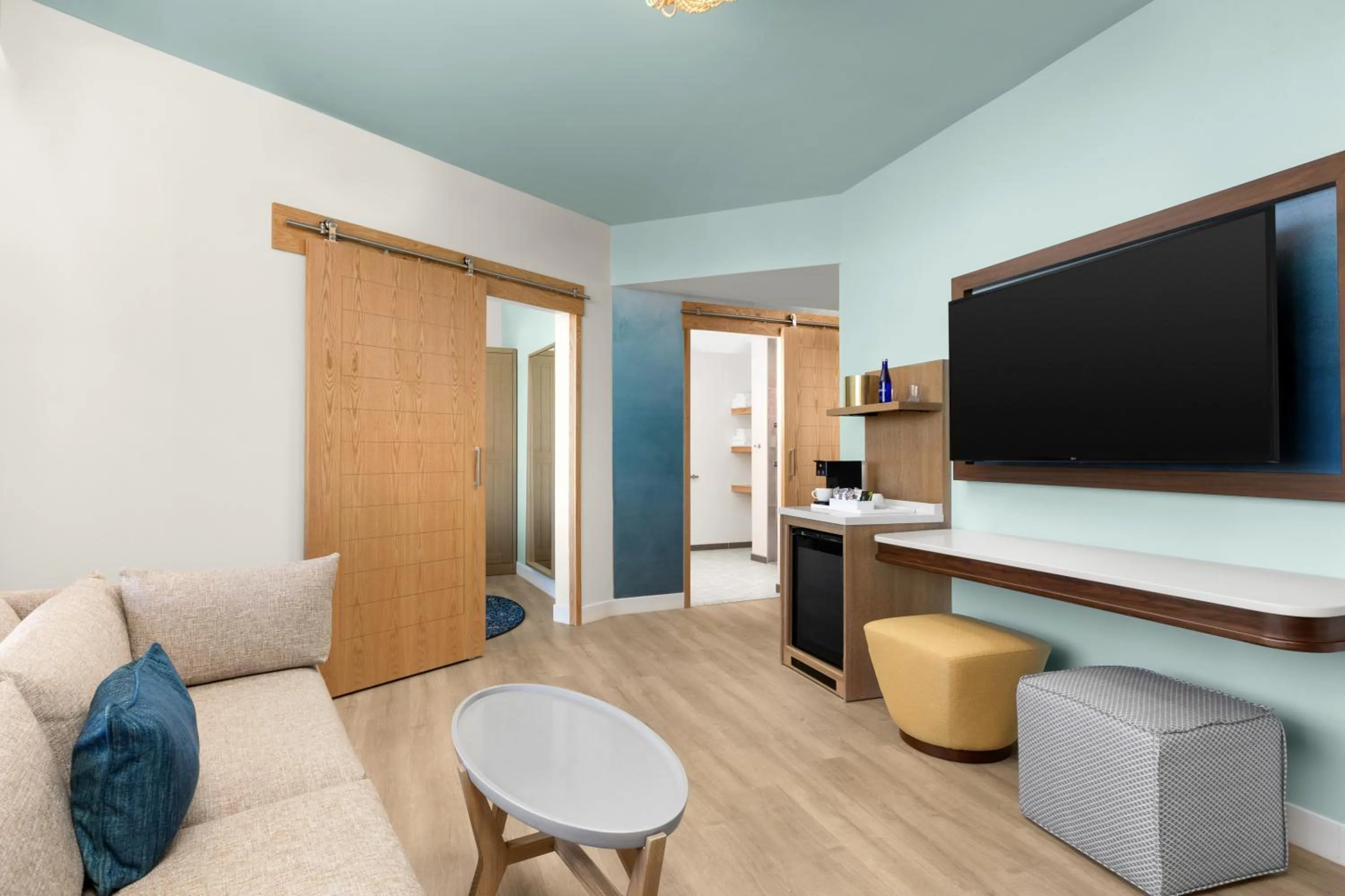 Living room in The Hiatus Clearwater Beach, Curio Collection By Hilton