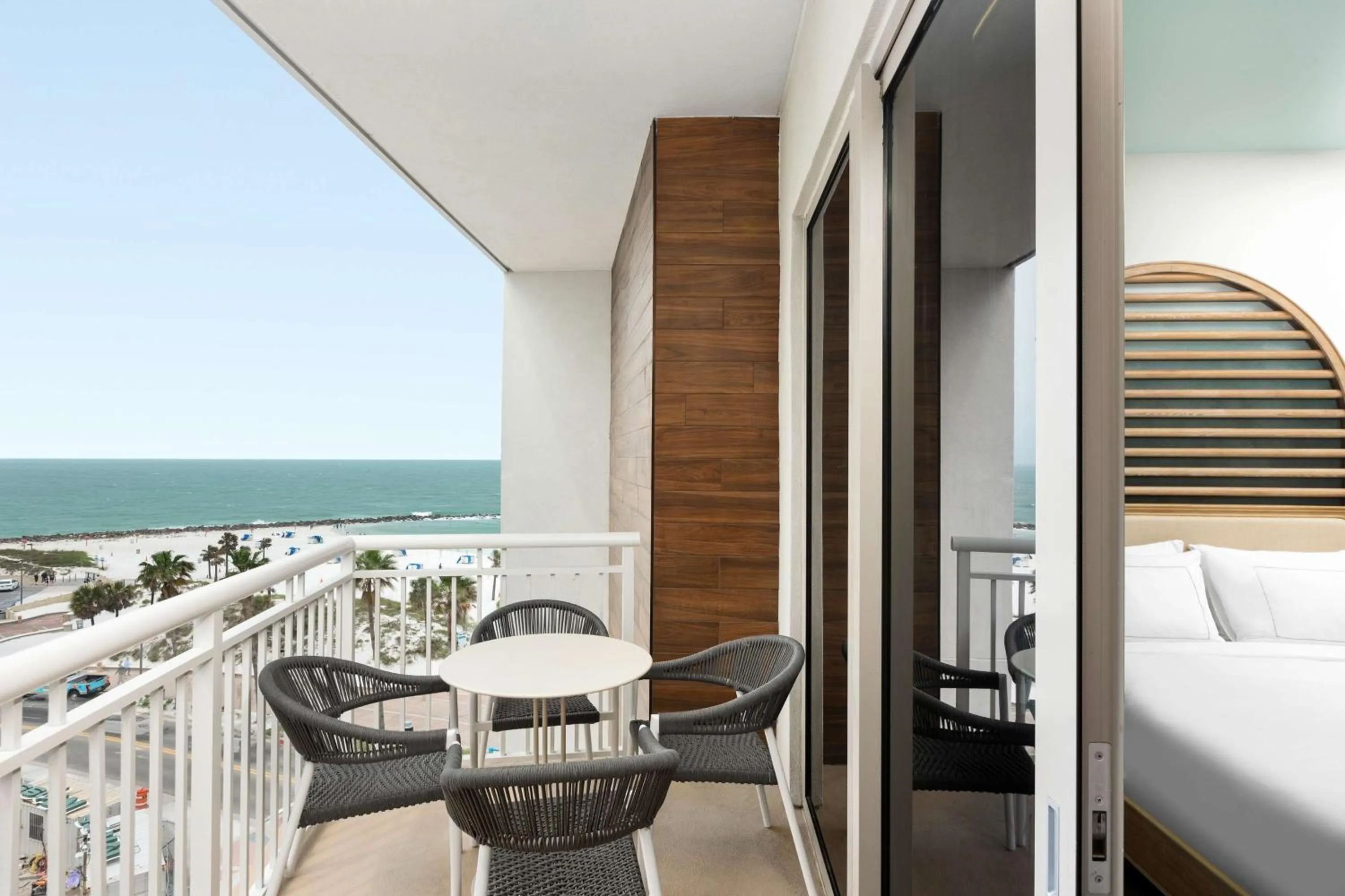 View (from property/room), Bed in The Hiatus Clearwater Beach, Curio Collection By Hilton