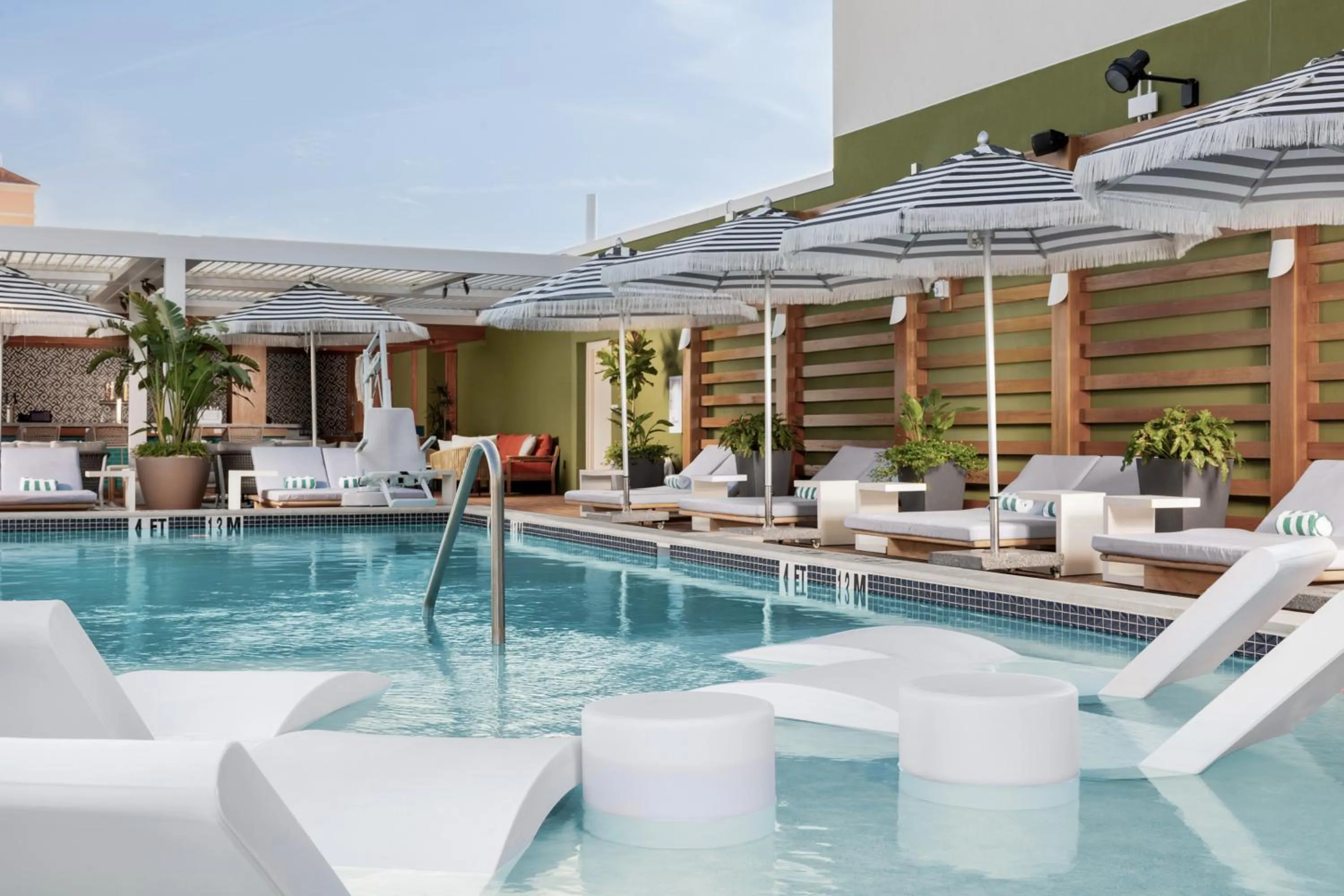 Swimming pool in The Hiatus Clearwater Beach, Curio Collection By Hilton
