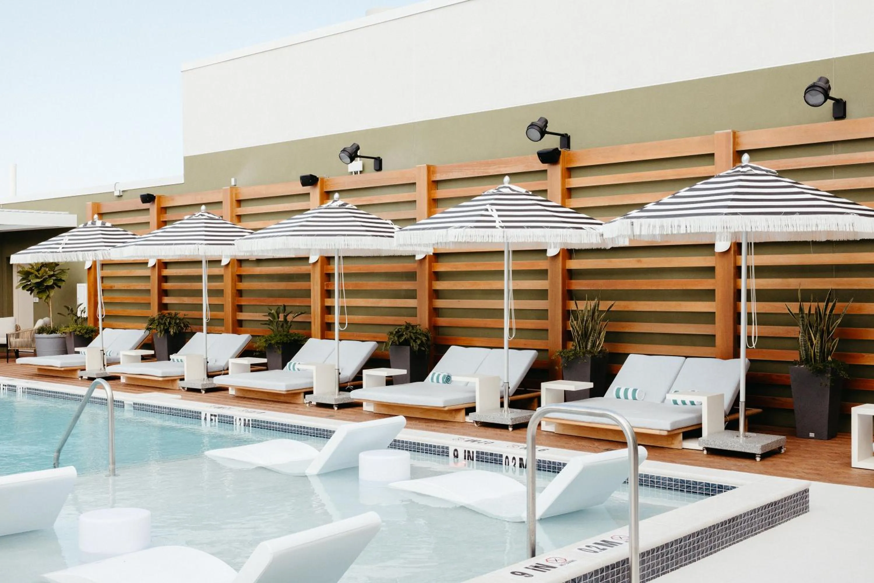 Swimming pool in The Hiatus Clearwater Beach, Curio Collection By Hilton