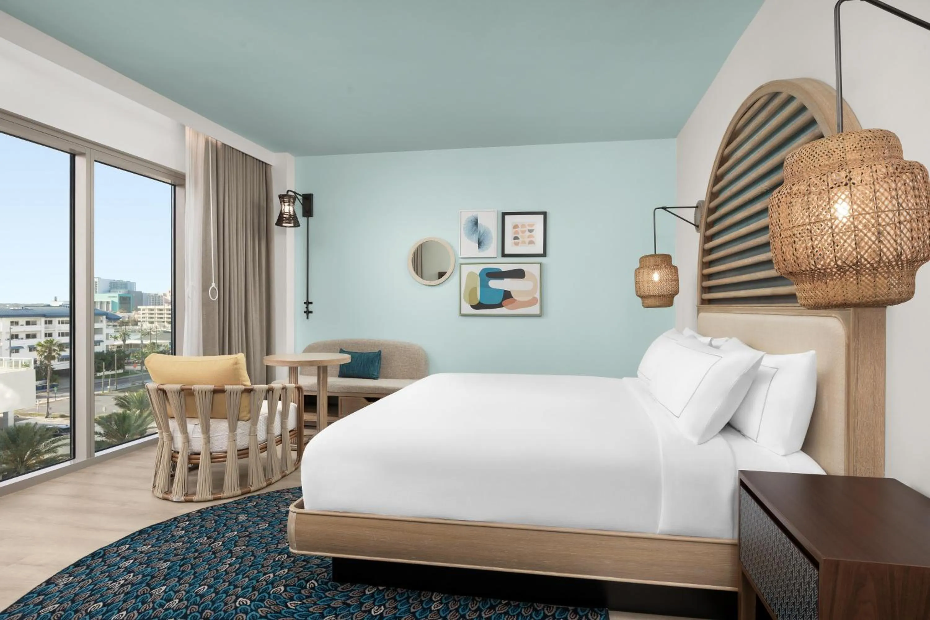 Bed in The Hiatus Clearwater Beach, Curio Collection By Hilton
