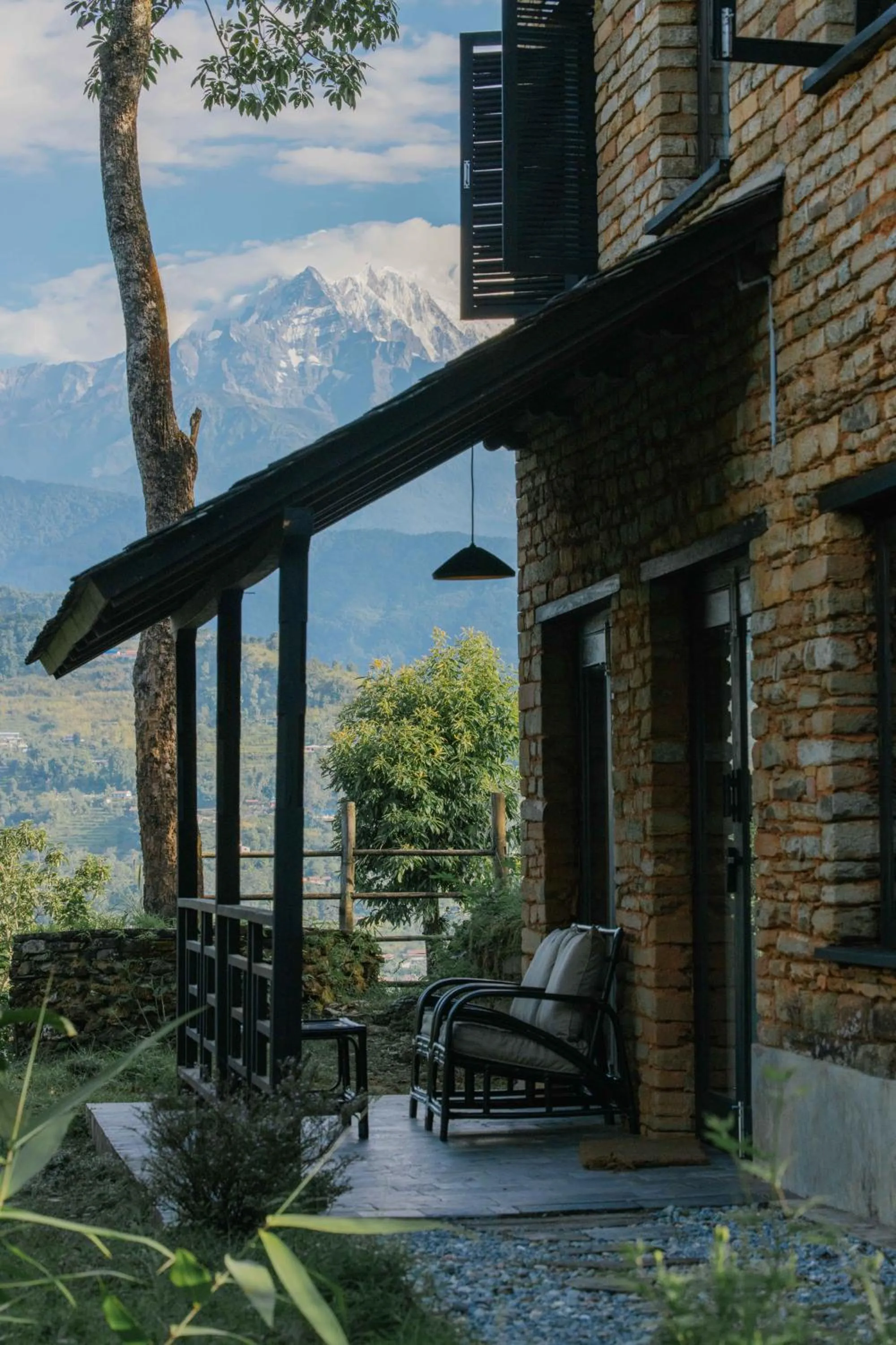 Property building in Tiger Mountain Pokhara Lodge