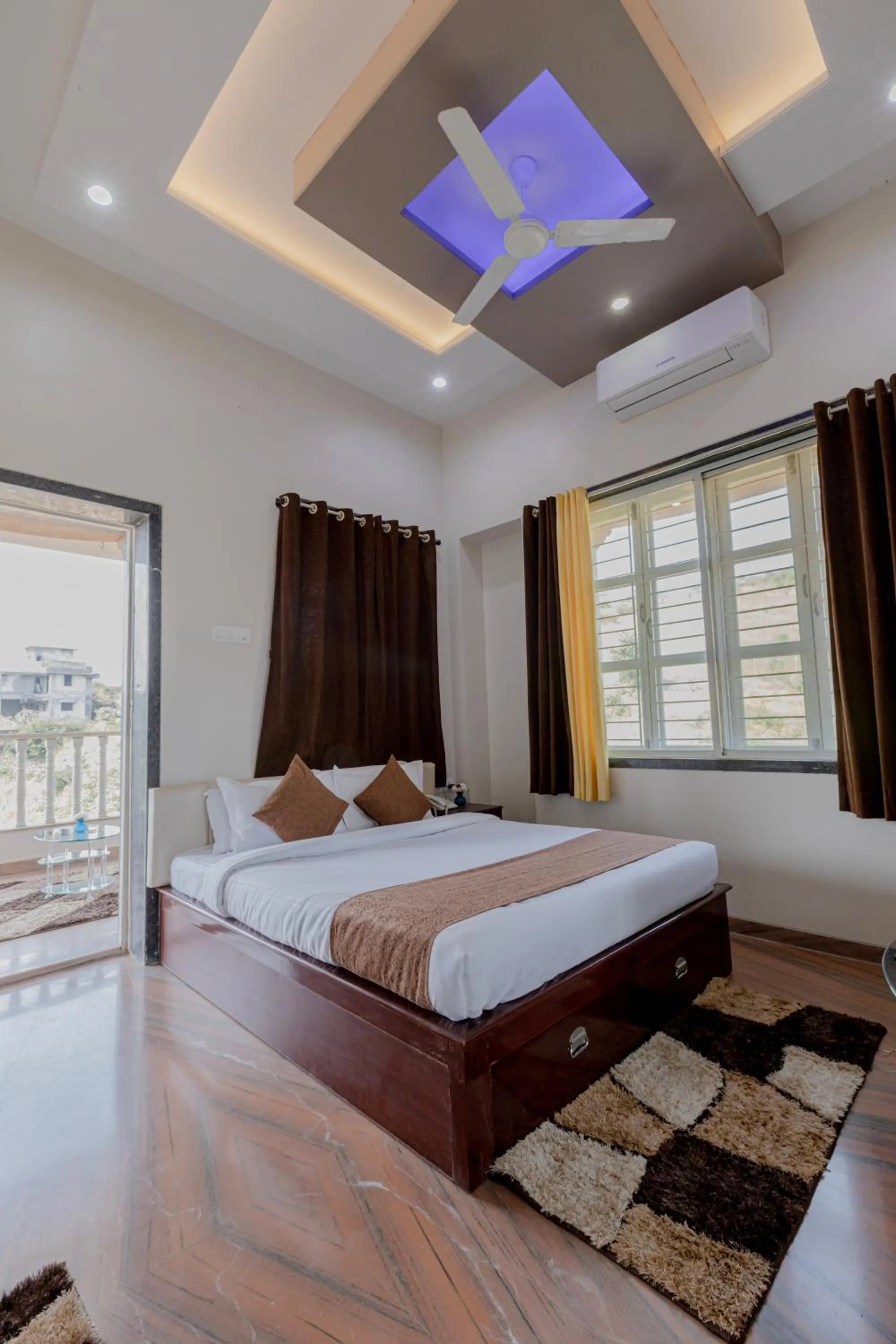 Bed in Silver Galaxy Resort