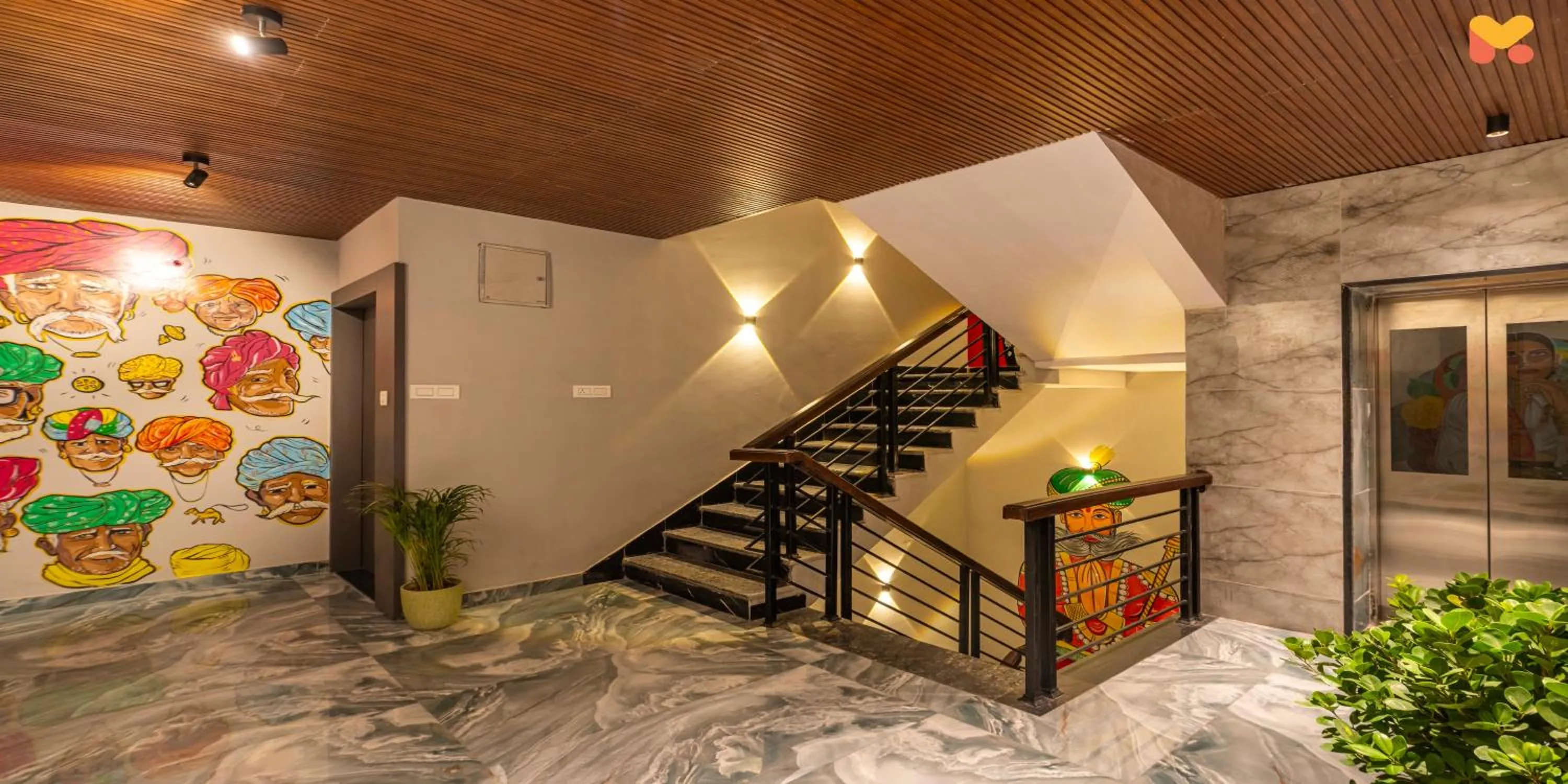 Property building in Madpackers Jaipur