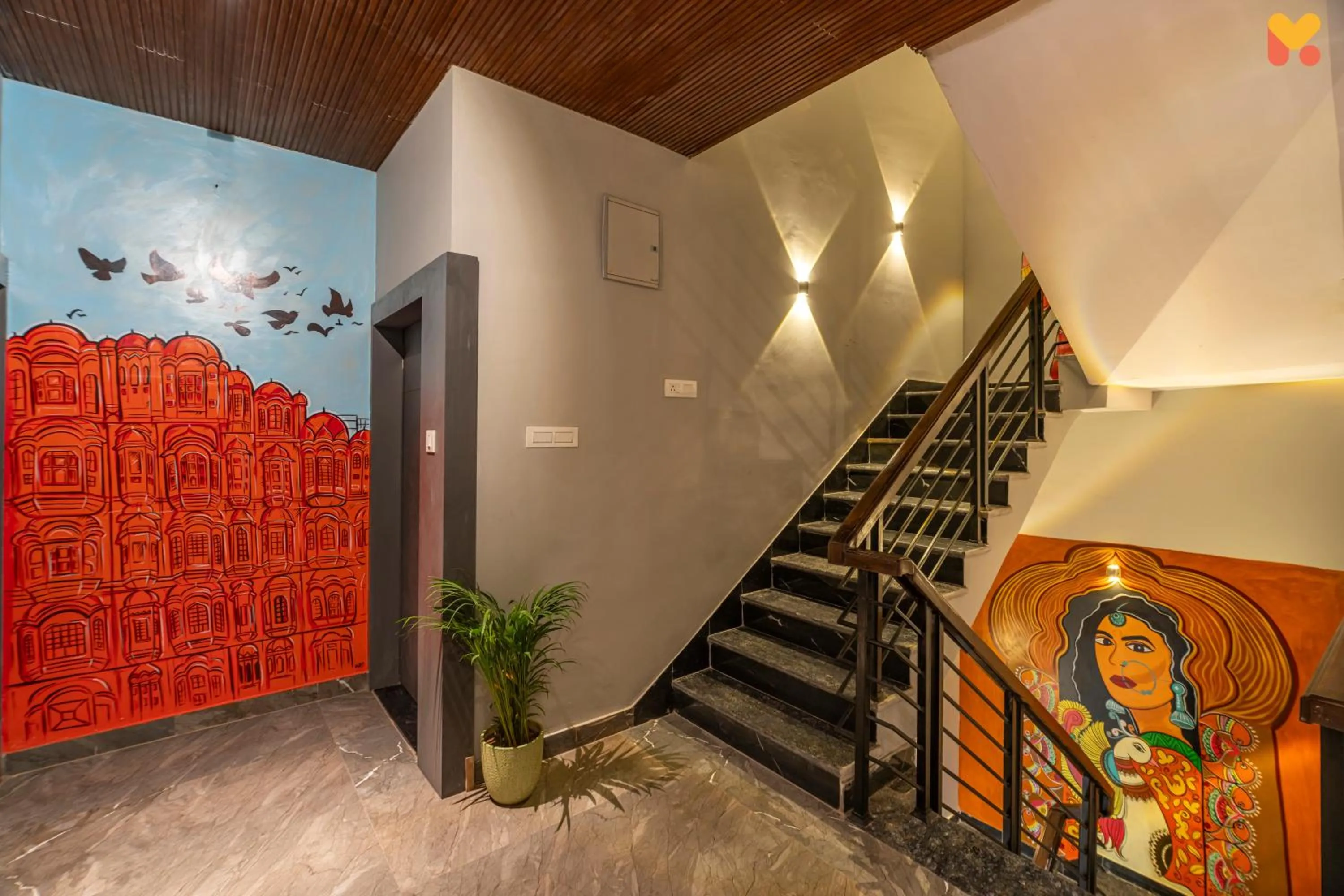 Property building in Madpackers Jaipur