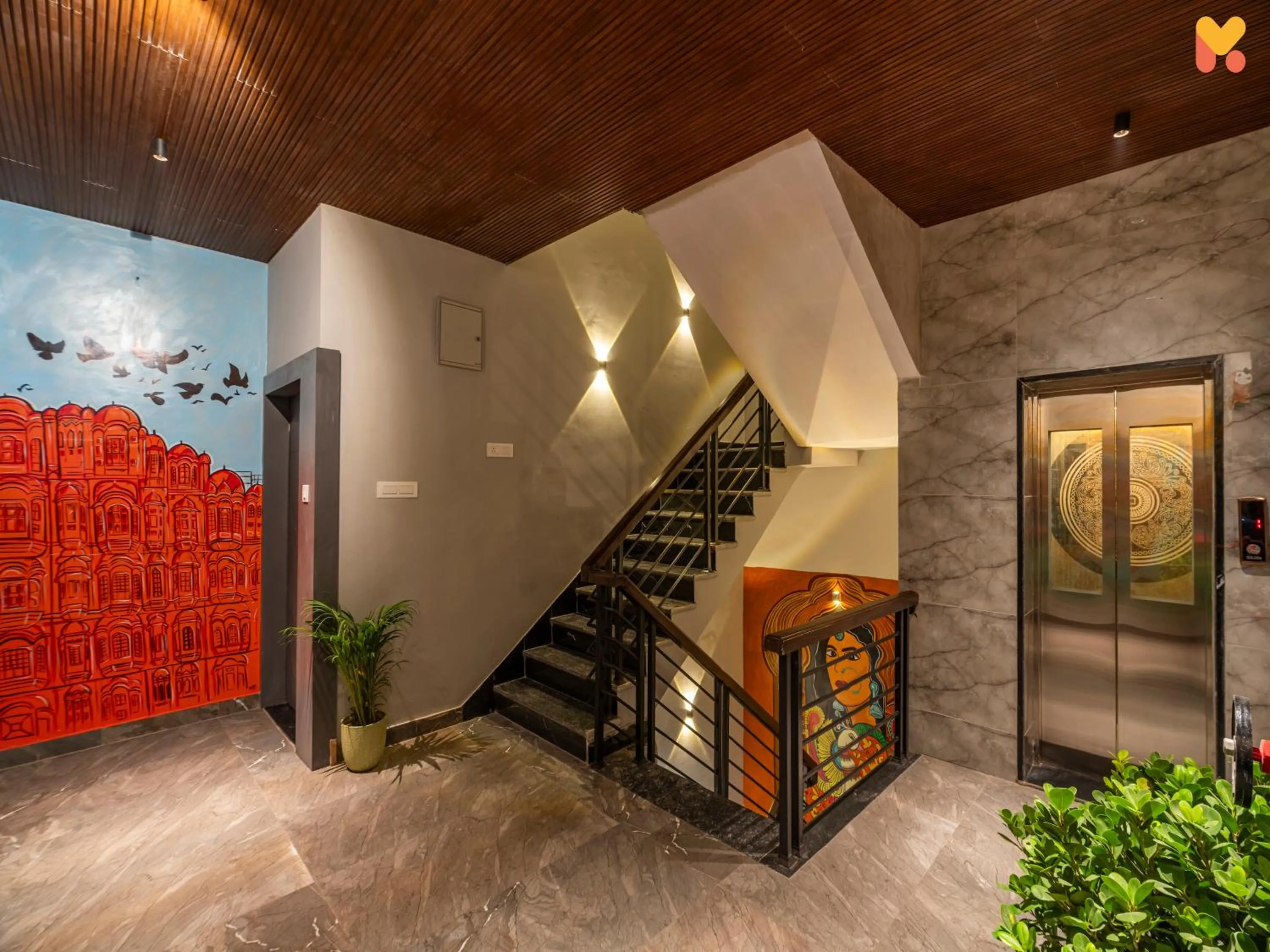 Property building in Madpackers Jaipur