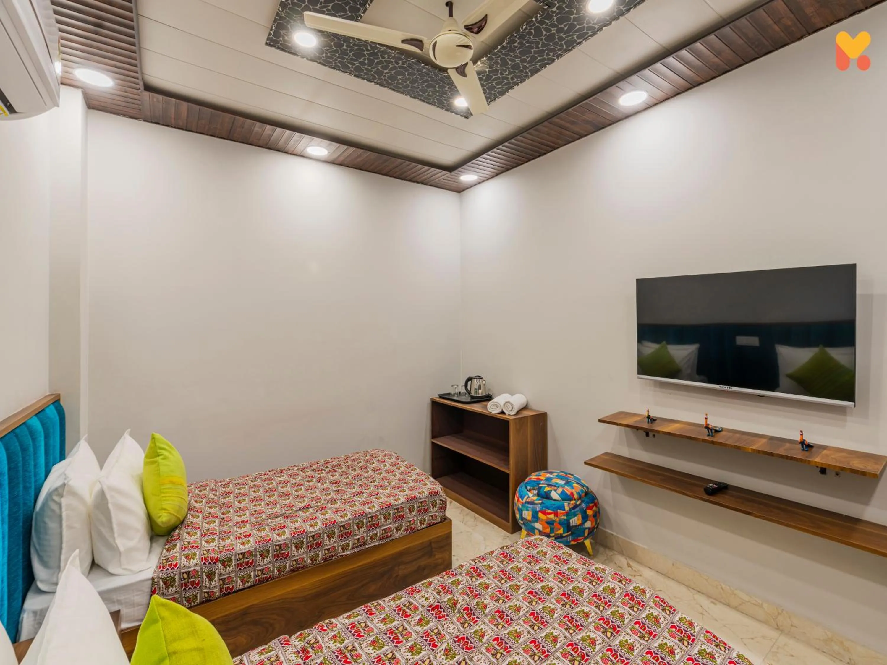 Bed in Madpackers Jaipur