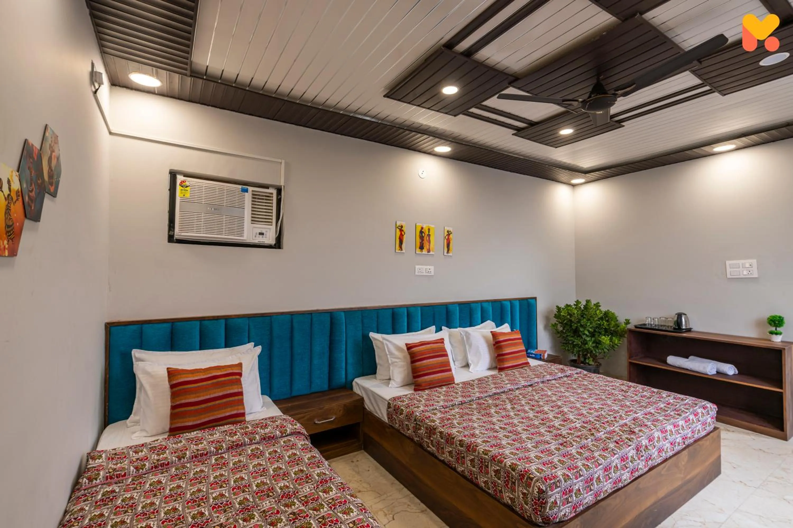 Bed in Madpackers Jaipur