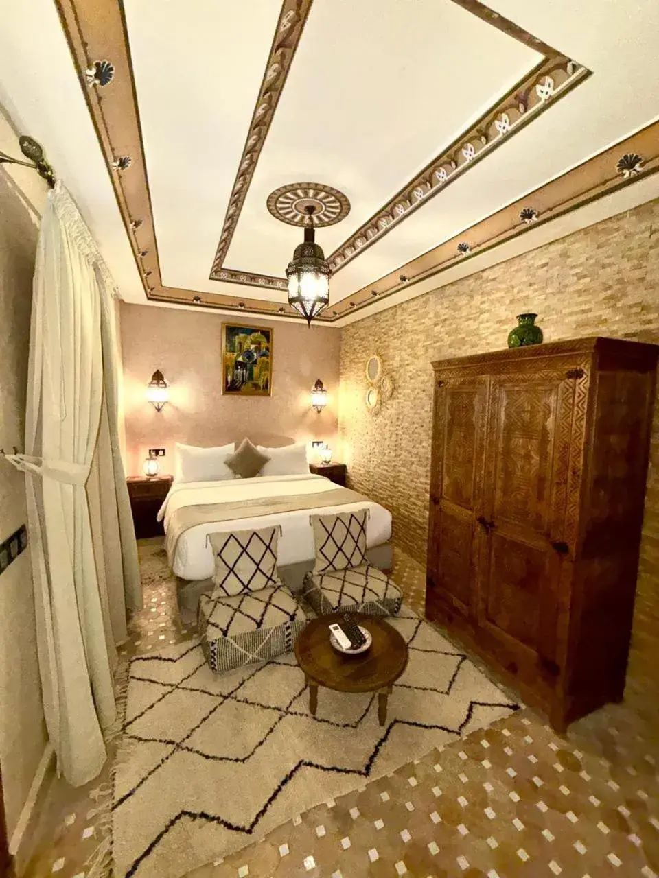 Deluxe Double Room in Riad Touhfa Kasbah Marrakech Deluxe Double Room in Riad Touhfa Kasbah Marrakech